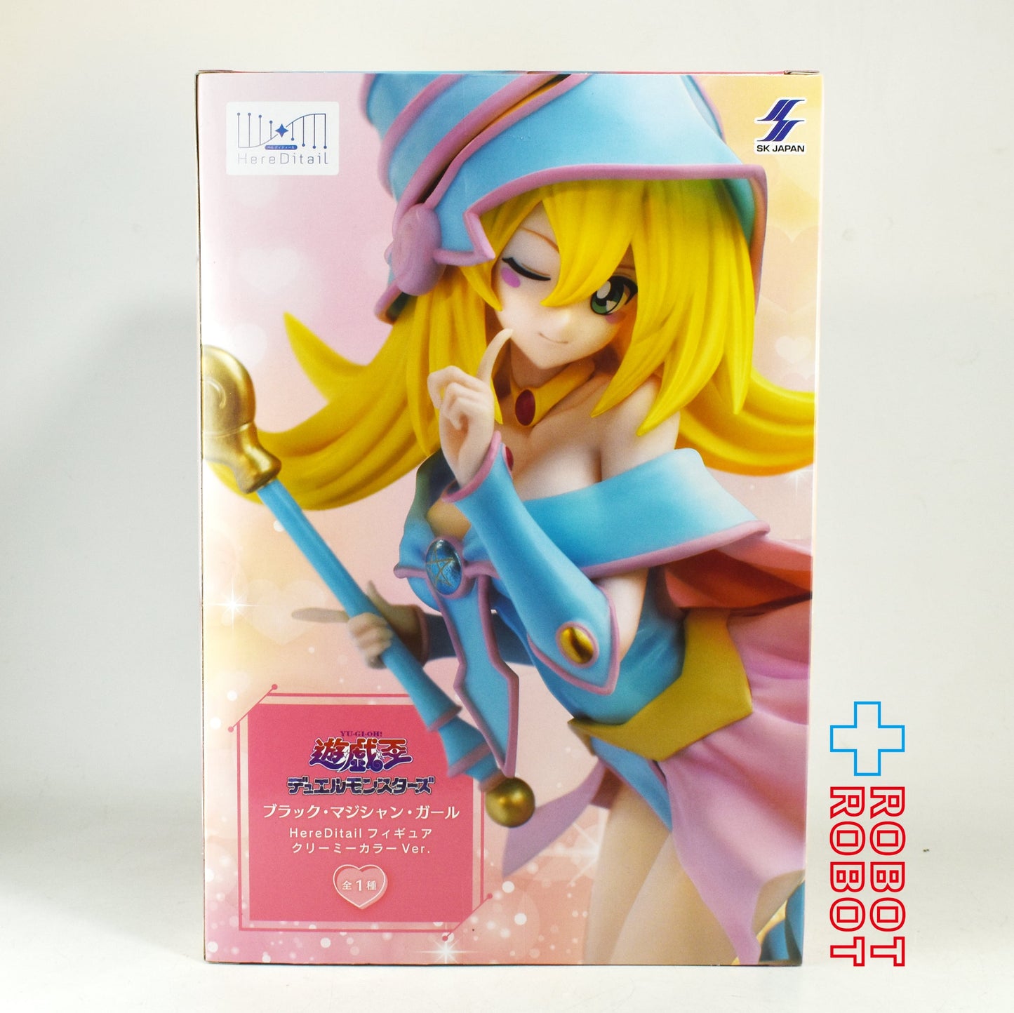 エスケイジャパン 遊戯王 へレディティール ブラック・マジシャン・ガール クリーミーカラー Ver. フィギュア 未開封