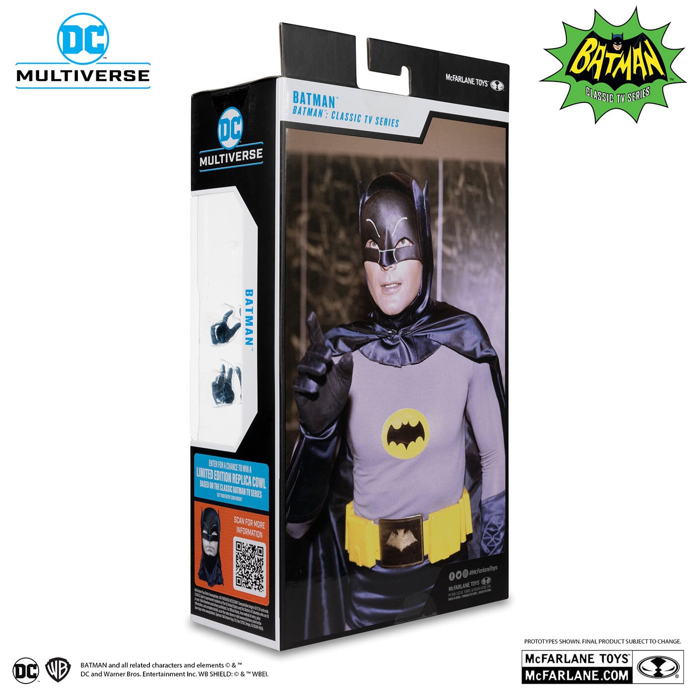 マクファーレン・トイズ DCマルチバース バットマン 1966年 TVシリーズ #291 バットマン 7インチ アクションフィギュア 国内版 未開封