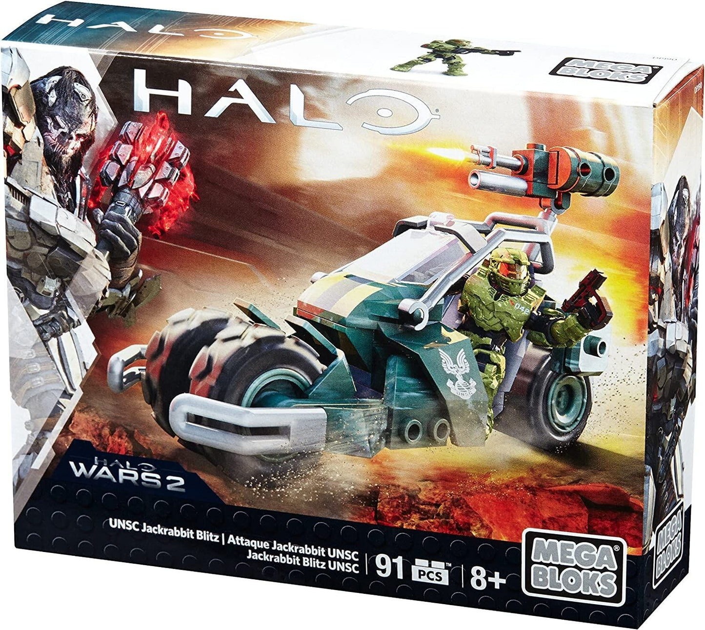 メガブロック HALO ヘイロー Wars 2 UNSC ジャックラビット ブリッツ DPJ90 未開封