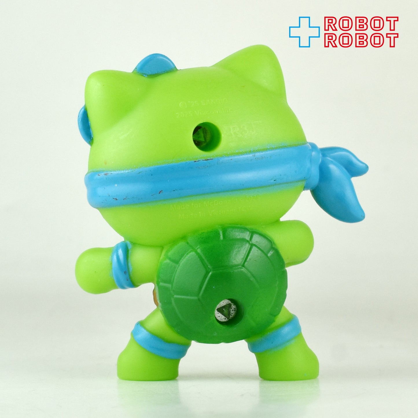 マクドナルド ハローキティ&フレンズ × タートルズ ハローキティ × レオナルド フィギュア ハッピーミールトイ 2025 アメリカ限定 日本未発売