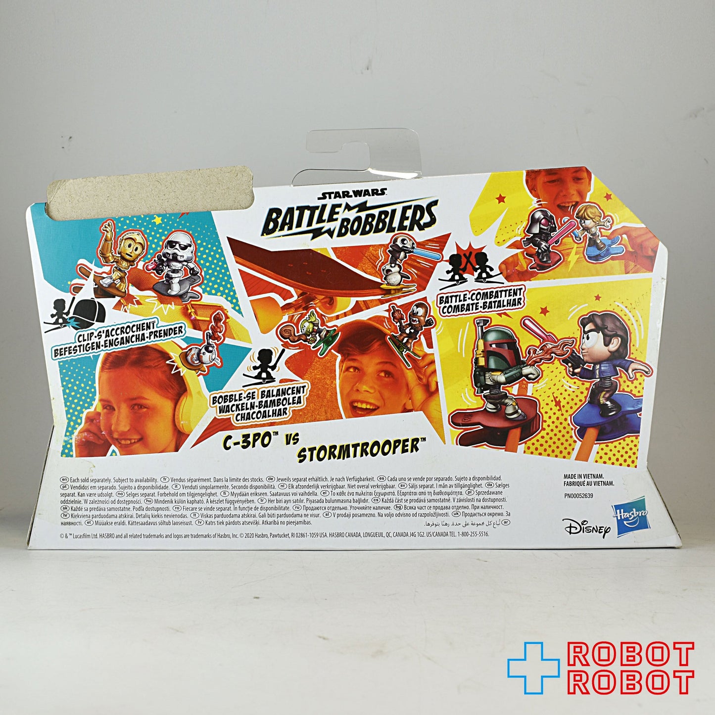 ハズブロ スター・ウォーズ バトルボブラー C-3PO vs ストームトルーパー フィギュア 未開封