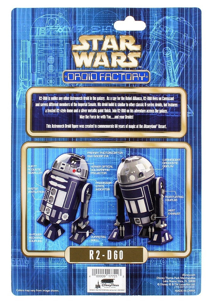スター・ウォーズ ドロイド R2-D60 ディズニーランド60周年