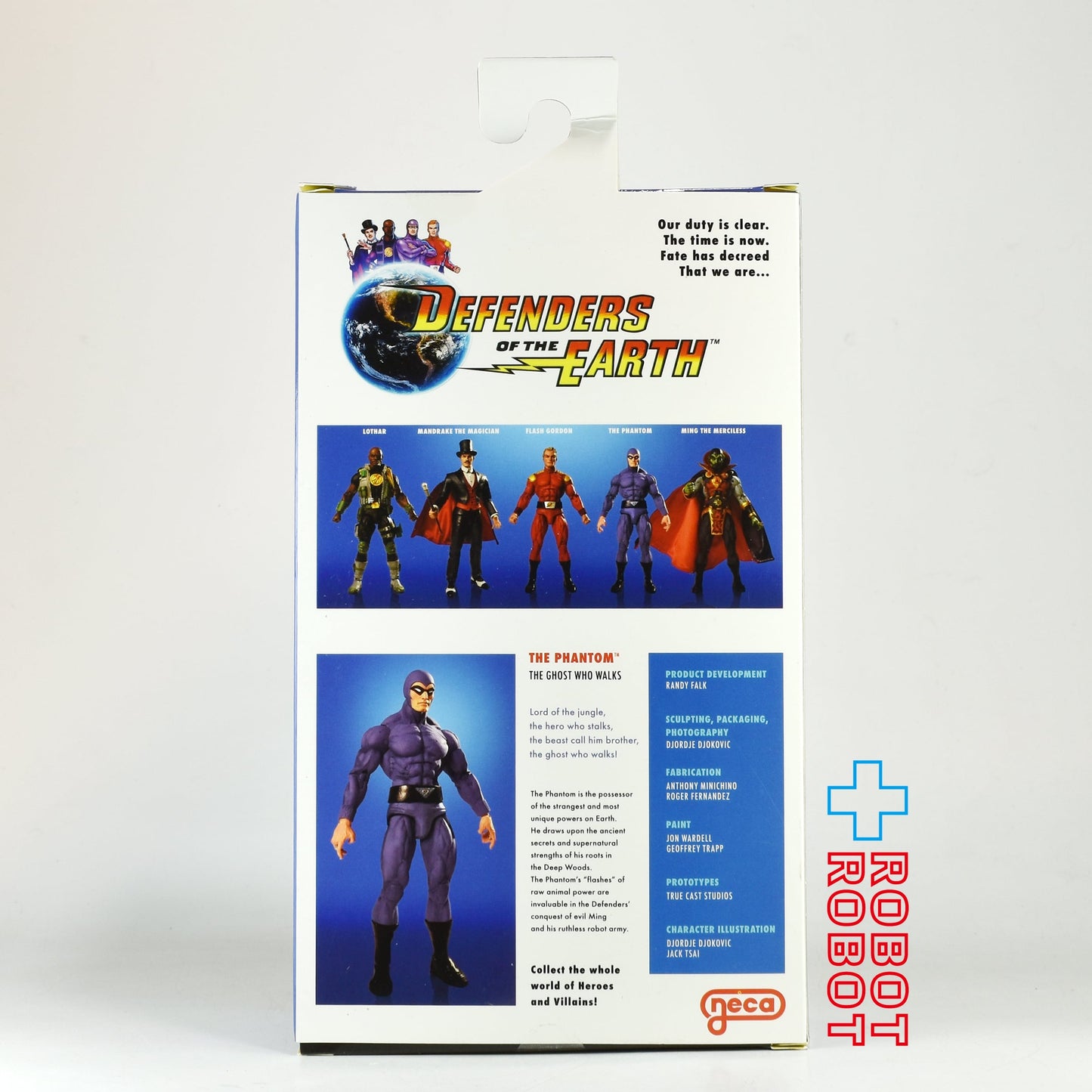 ネカ NECA オリジナル スーパーヒーロー ザ・ファントム 7インチ アクションフィギュア 未開封