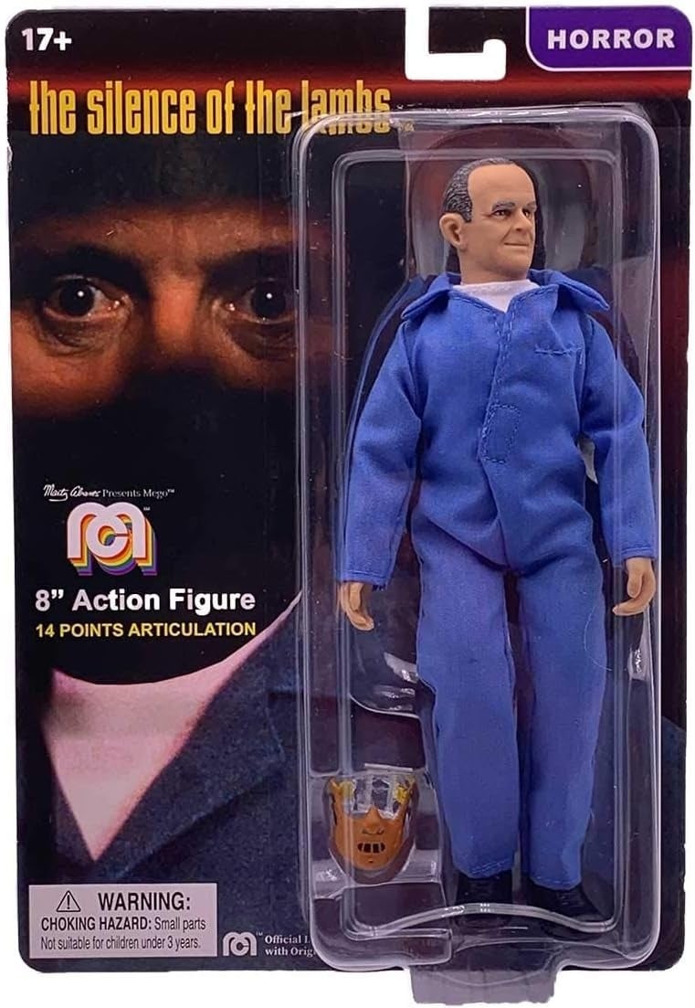 MEGO ホラー 羊たちの沈黙 ハンニバル・レクター 青服 8インチ アクションフィギュア 未開封
