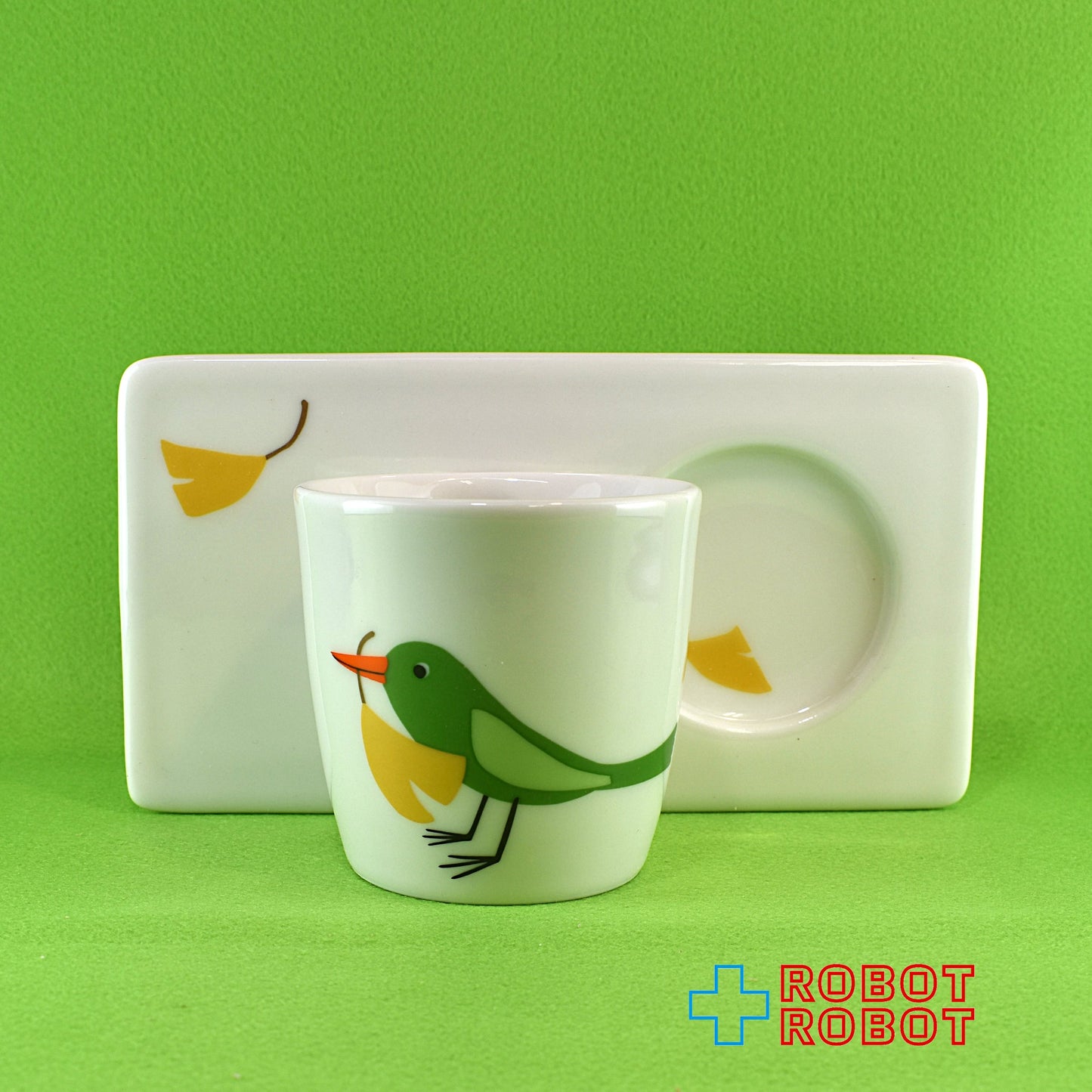 マウンテンマウンテン カップ & プレート セット マウンテンバード (トリ)