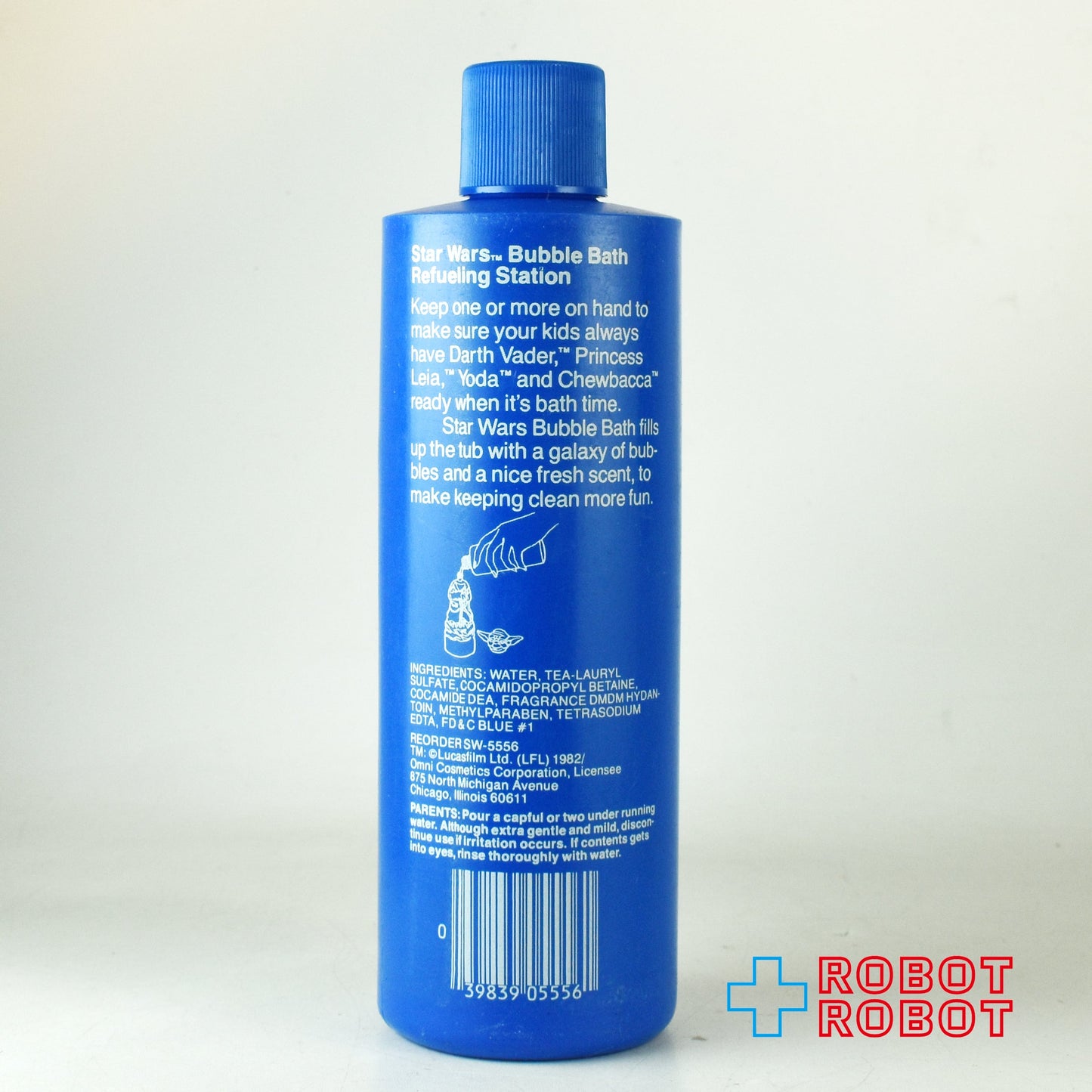 オムニ社 スター・ウォーズ バブルバス補給ステーション 詰め替えボトル 1983