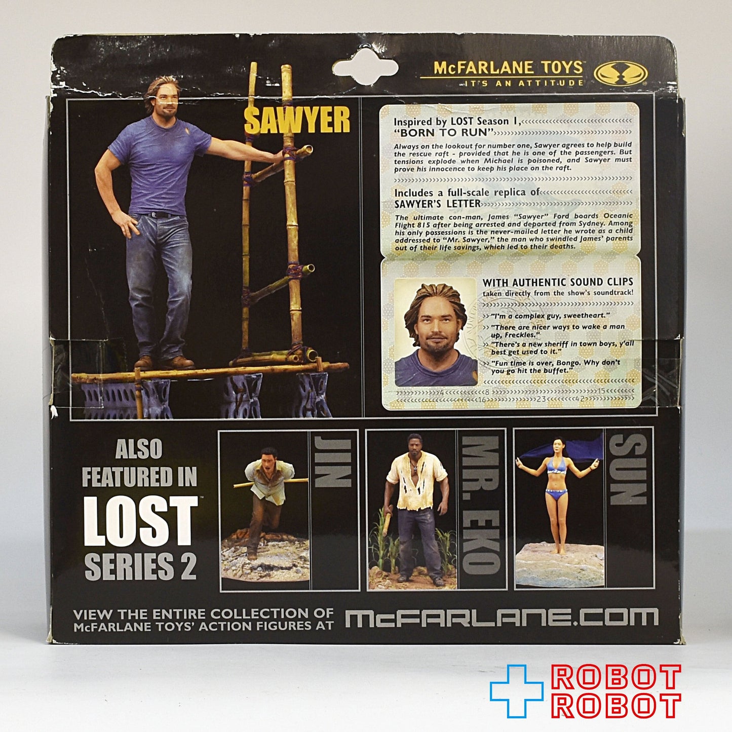マクファーレン・トイズ ロスト LOST ソーヤー アクションフィギュア