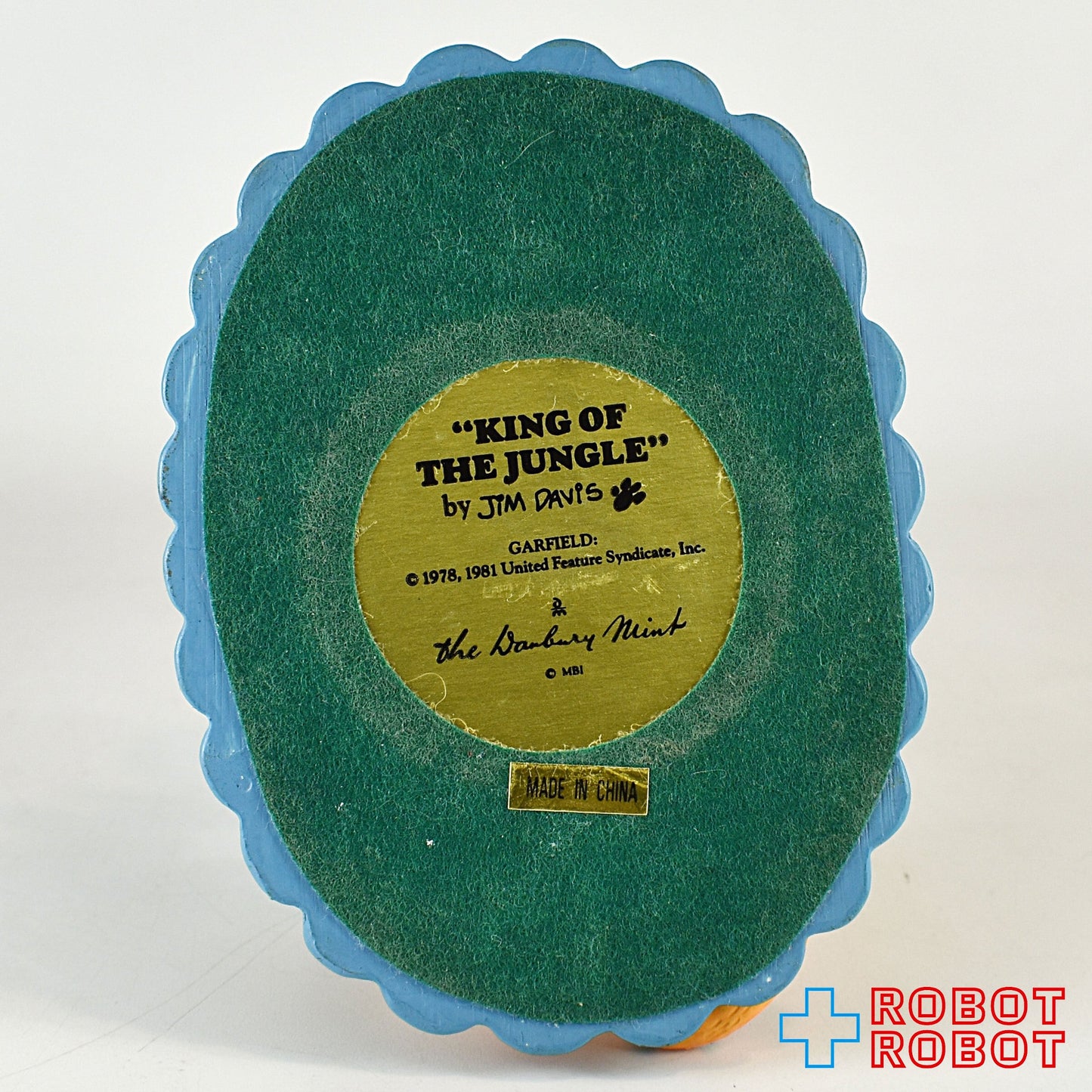 ガーフィールド ジャングル キング フィギュアリン ダンバリー・ミント社