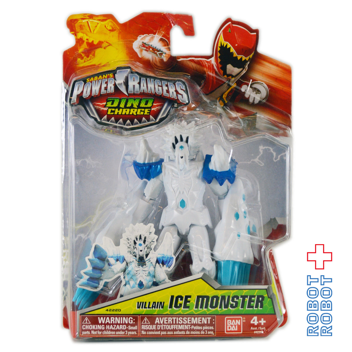 パワーレンジャー ダイノチャージ ベーシックフィギュア ヴィラン アイスモンスター(アイスエイジ ヒョーガッキ)
