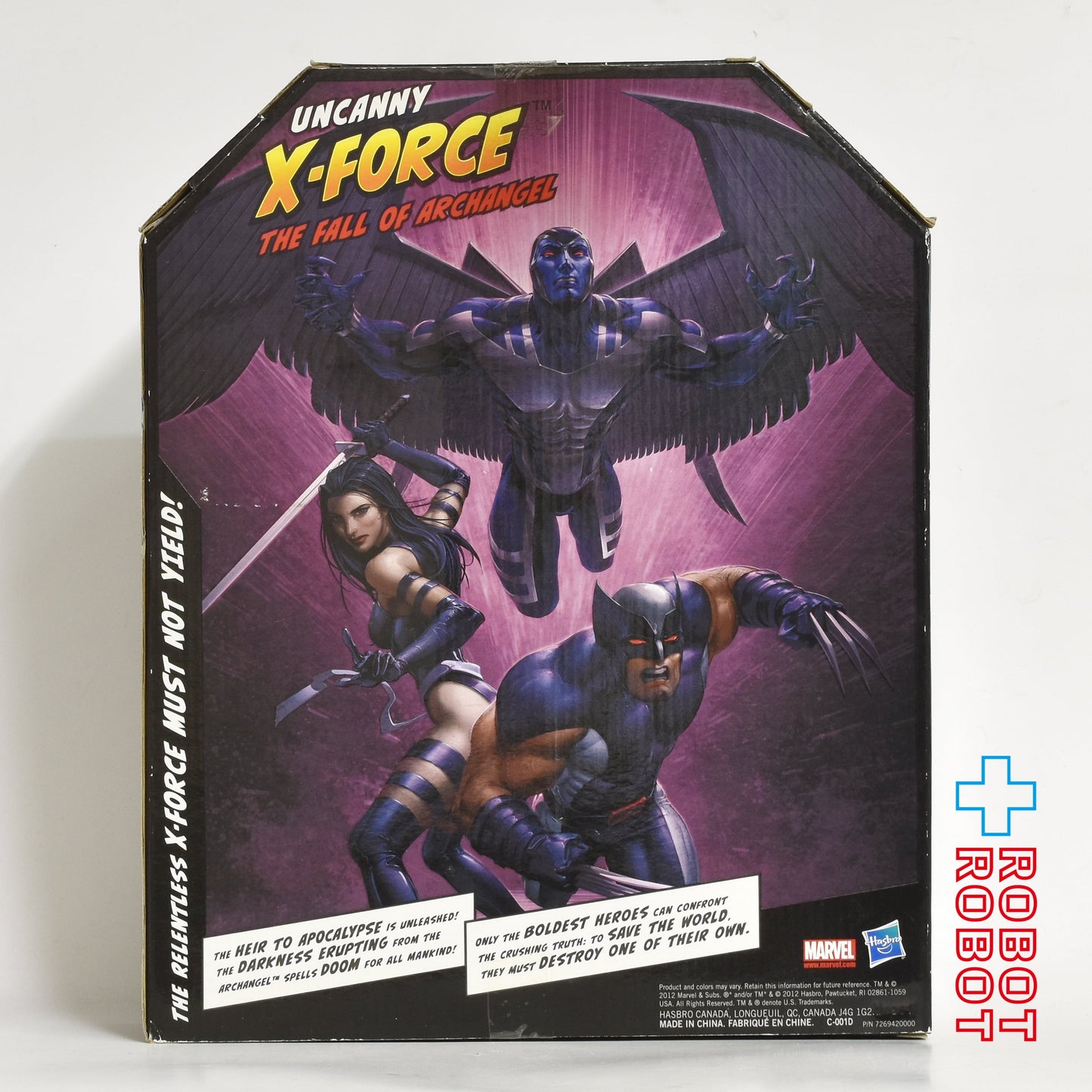 マーベルレジェンド マーベルユニバース アンキャニー X-フォース フォール・オブ・アークエンジェル 3パック SDCC2012 限定 6インチ アクションフィギュア 開封