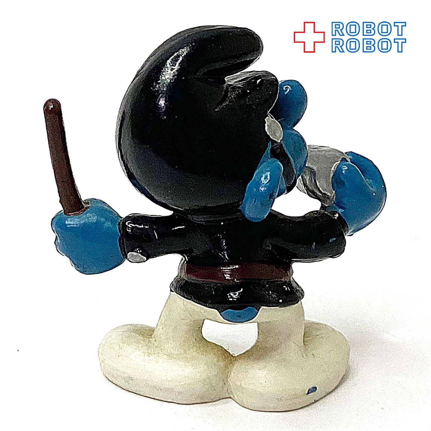 スマーフ 警察官 ポリスマン ブラック #20123 PVCフィギュア