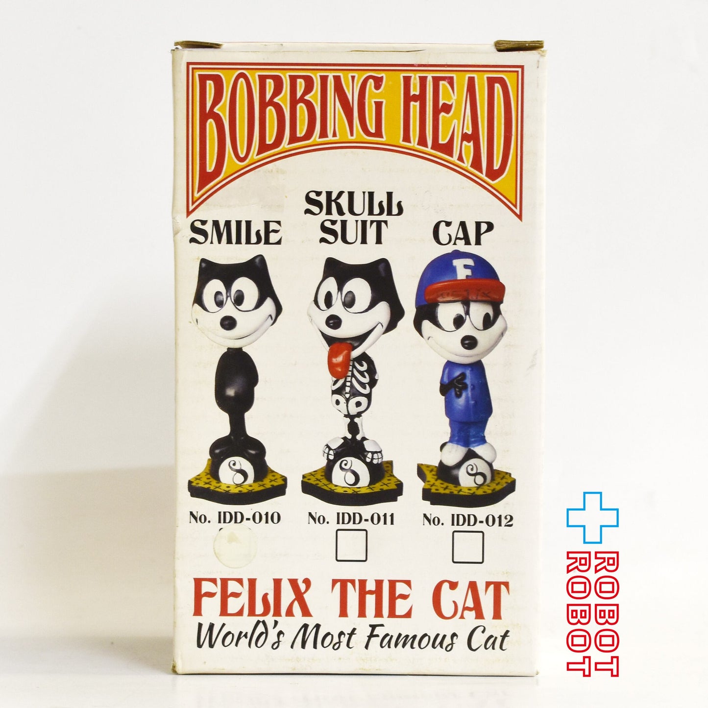 ディジット モンスターファーム フィリックス・ザ・キャット スカルスーツ ボビングヘッド フィギュア 箱入