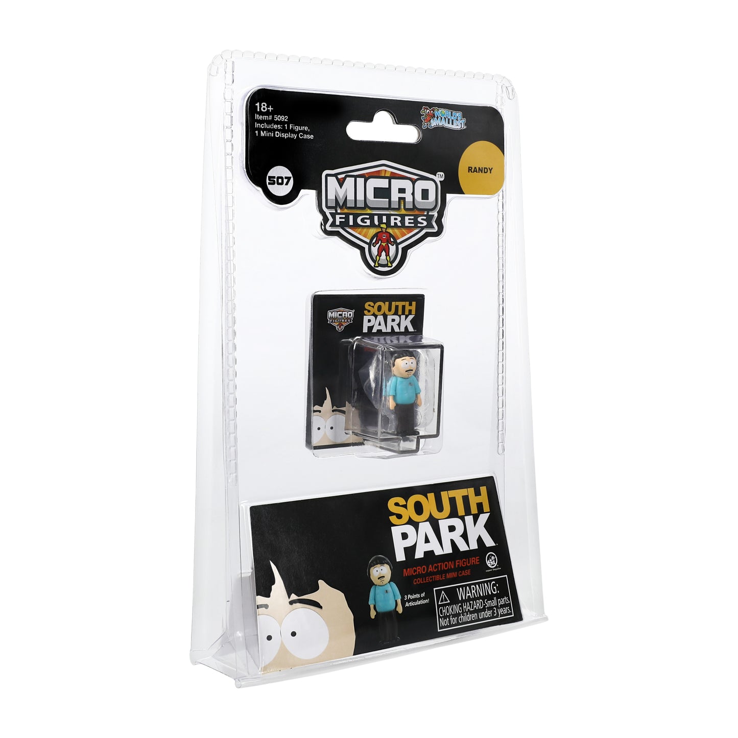 スーパーインパルス ワールズ スモーレスト マイクロフィギュア S07 サウスパーク ランディ フィギュア 未開封