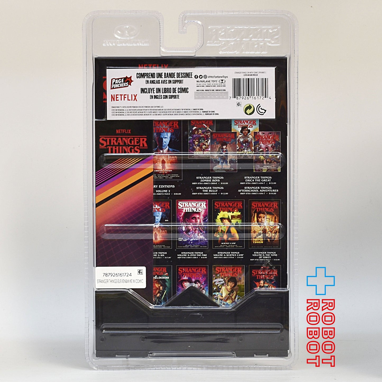 マクファーレン ページパンチャーズ ストレンジャー・シングス 未知の世界 イレヴン マイク・ウィラー 3インチ フィギュア 未開封