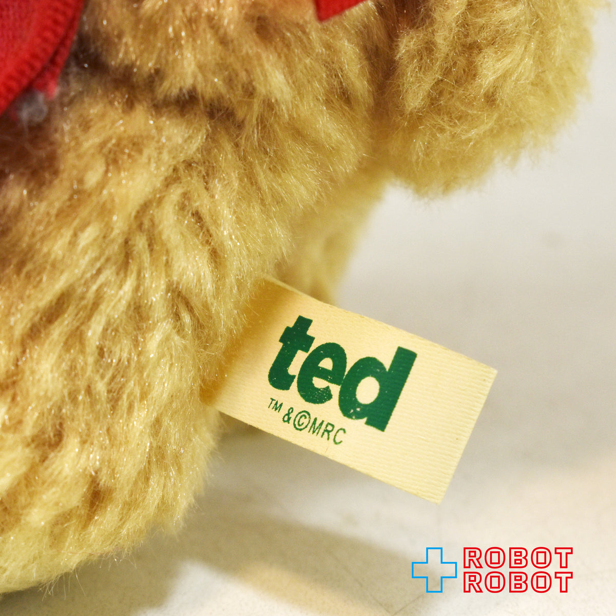 TED テッド 15センチ 赤エプロン付き マスコット ぬいぐるみ