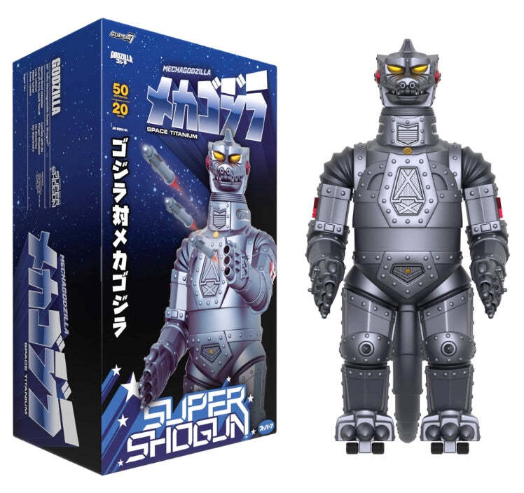 スーパー7 スーパー将軍 東宝ゴジラ怪獣 メカゴジラ (メタリック) 20インチ アクションフィギュア 未開封