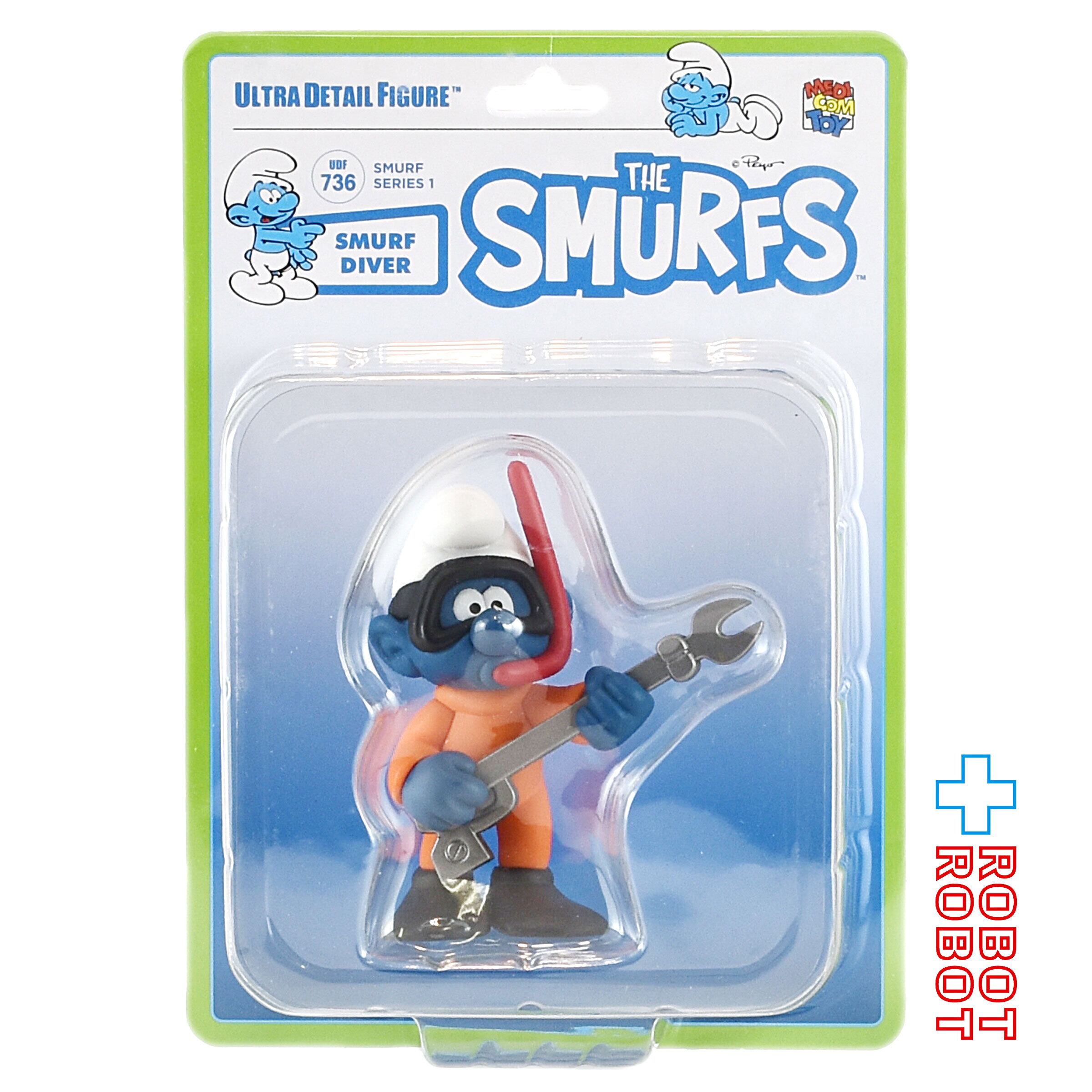 メディコム UDF スマーフ シリーズ1 SMURF DIVER ビニールフィギュア