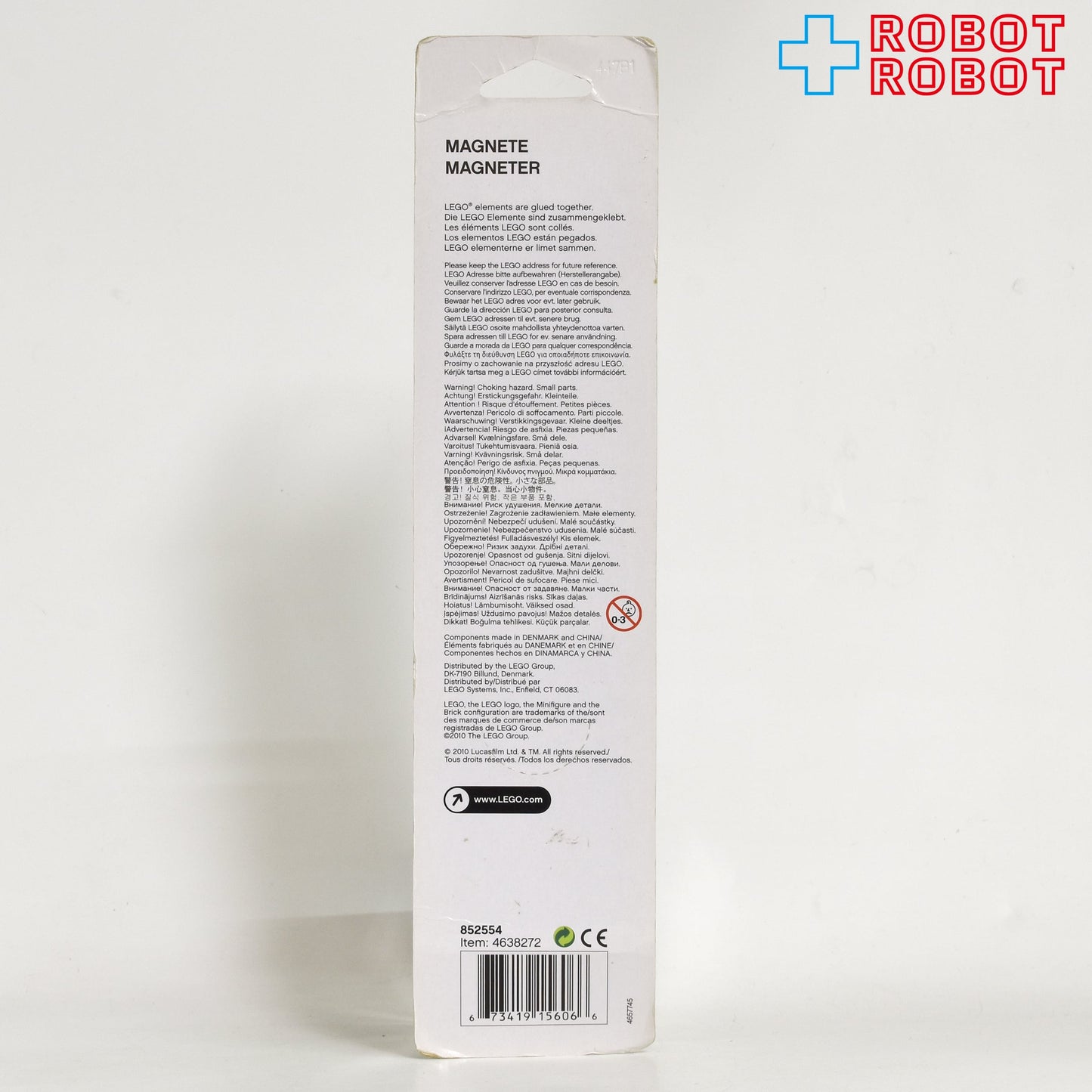 LEGO レゴ 852524 スター・ウォーズ ミニフィグ マグネットセット 未開封