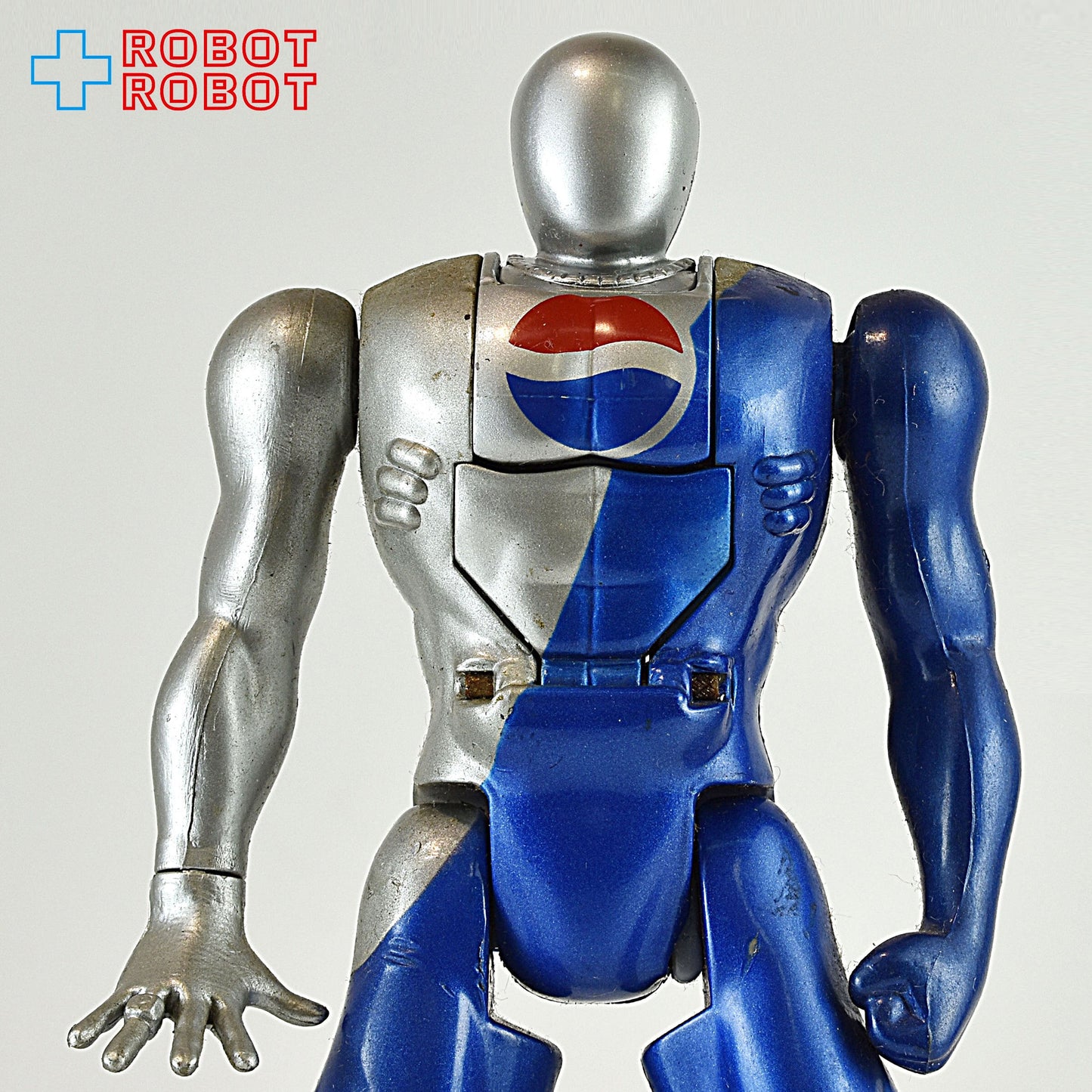 バンダイ ペプシマン ブルー ヘッドチェンジ アクションフィギュア ルース