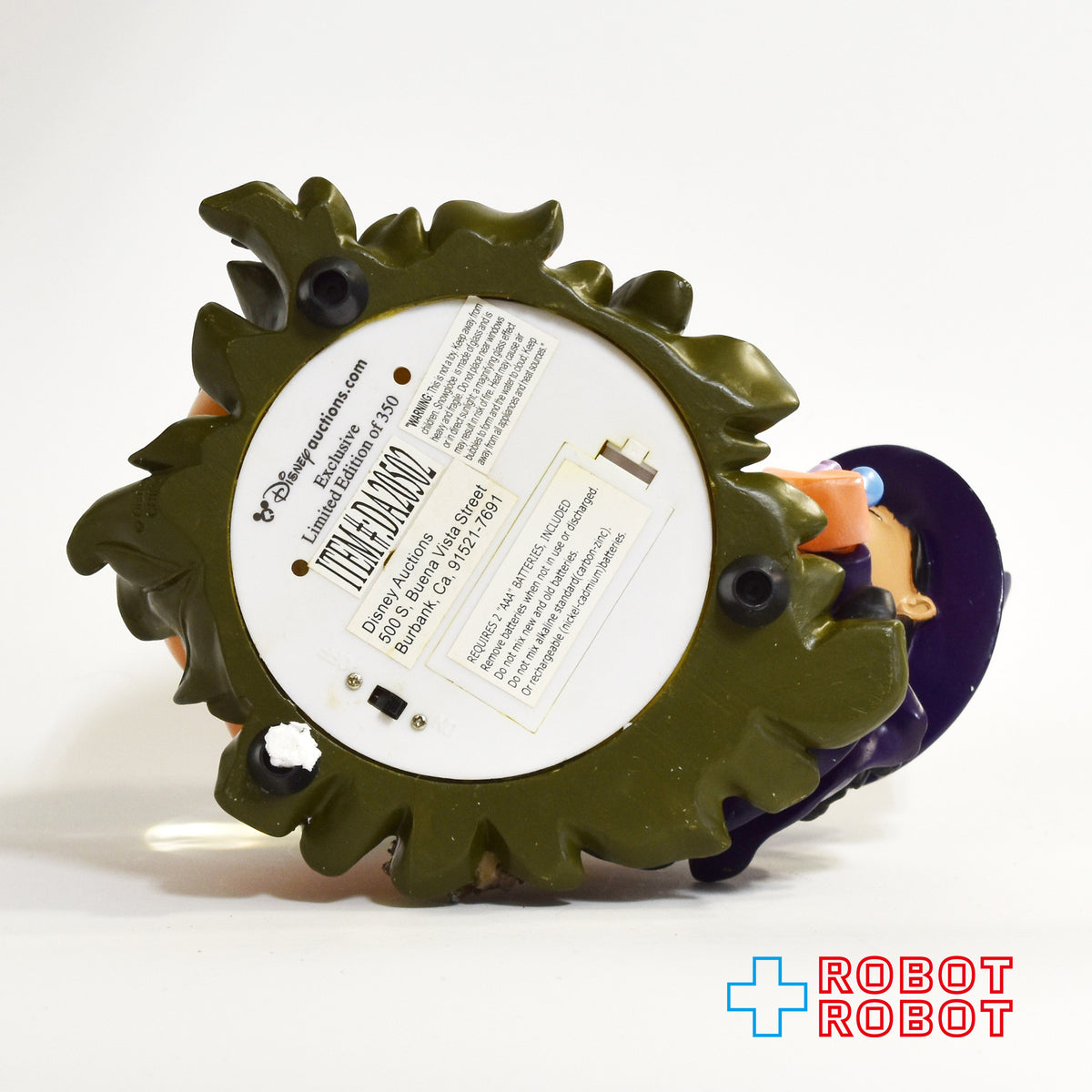 不可動:ディズニーオークションズ リロ & スティッチ ハロウィン スノーグローブ 箱入