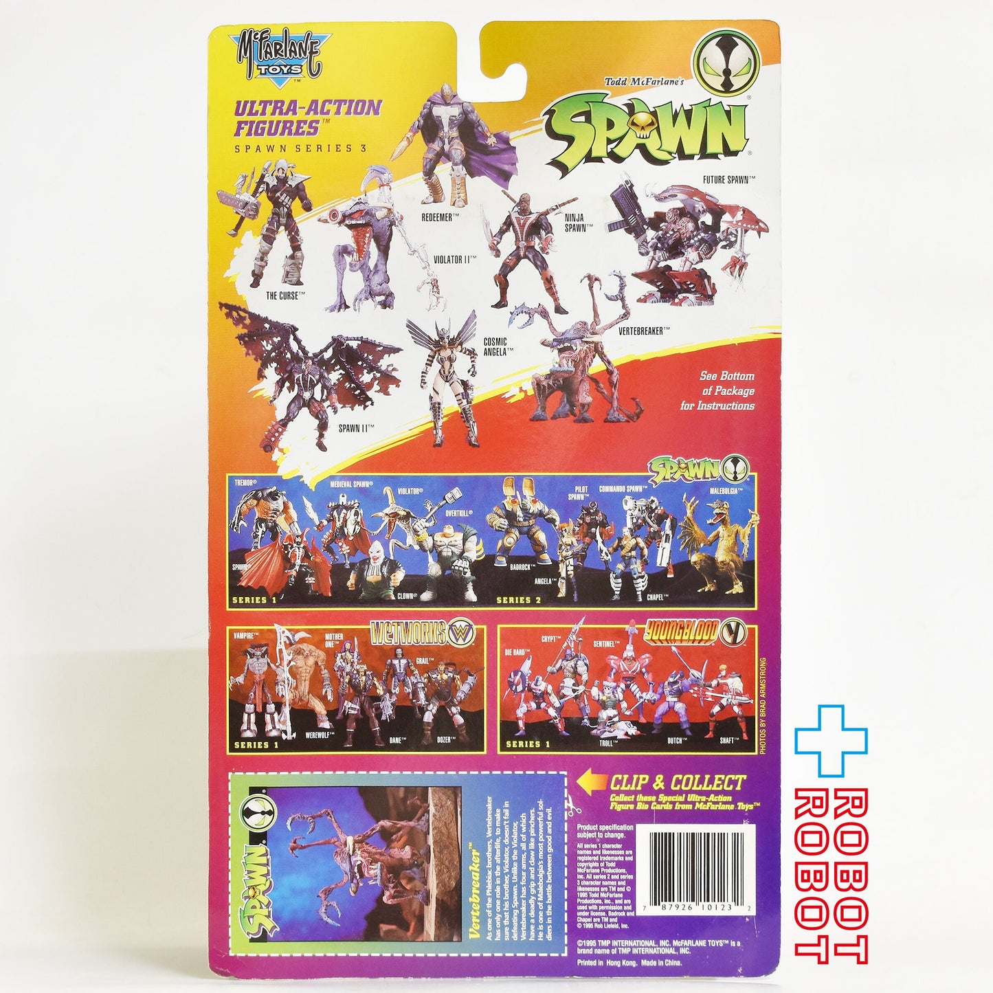マクファーレン・トイズ スポーン シリーズ3 バーティブレイカー(リペイント)コレクターズ・クラブ限定 アクションフィギュア 未開封