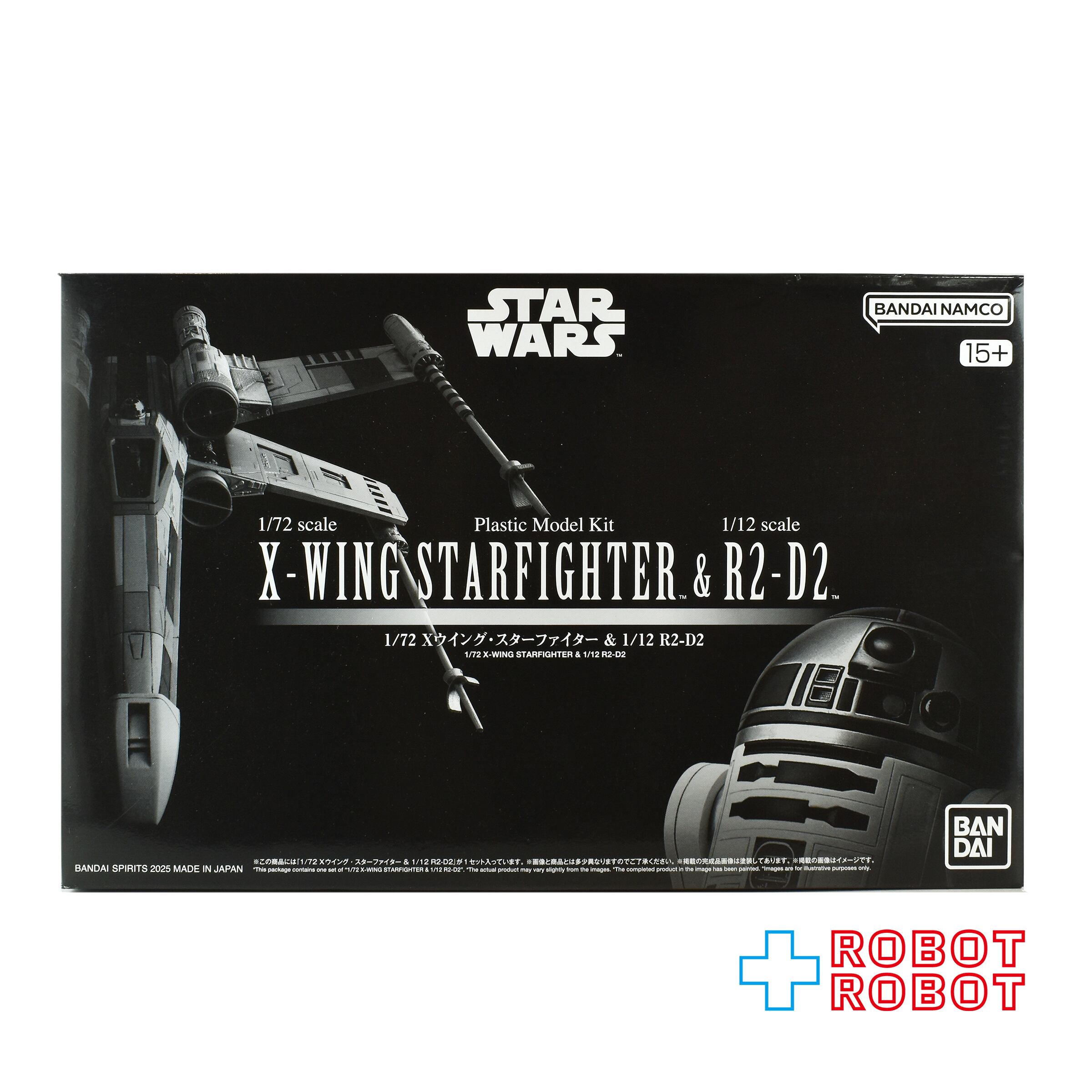 バンダイ スター・ウォーズ 1/72 Xウイング・スターファイター & 1/12