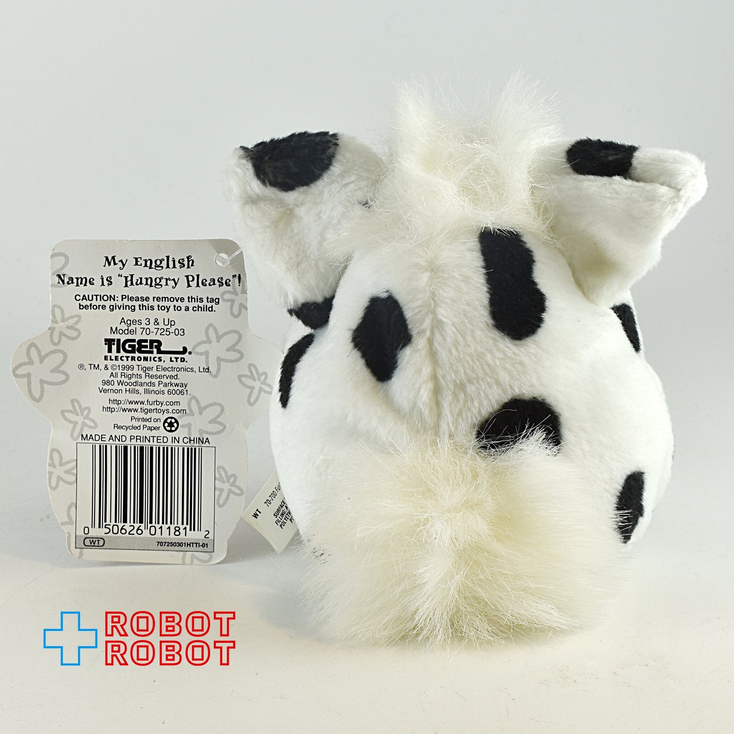 ファービー バディーズ ハングリープリーズ ビーン入ぬいぐるみ人形 紙タグ付