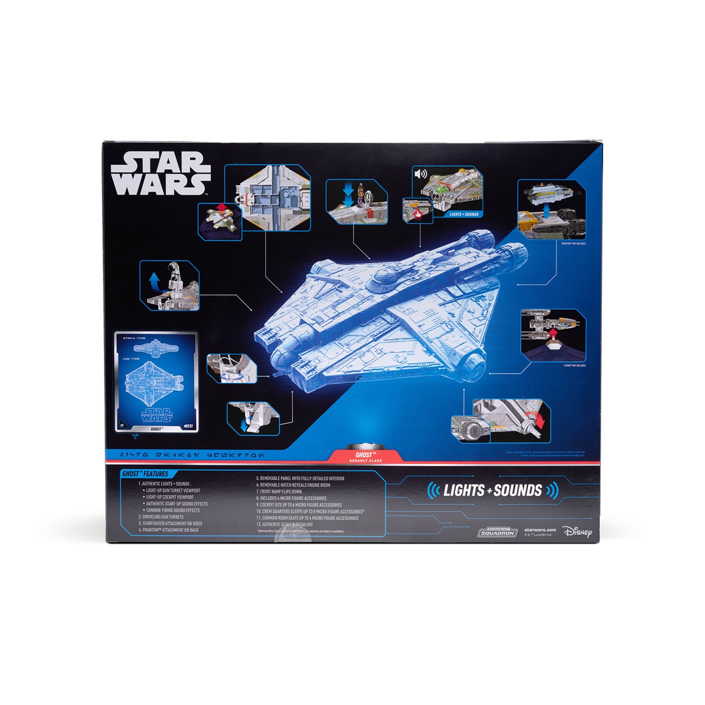 スター・ウォーズ マイクロ・ギャラクシー アサルト・クラス ゴースト 未開封