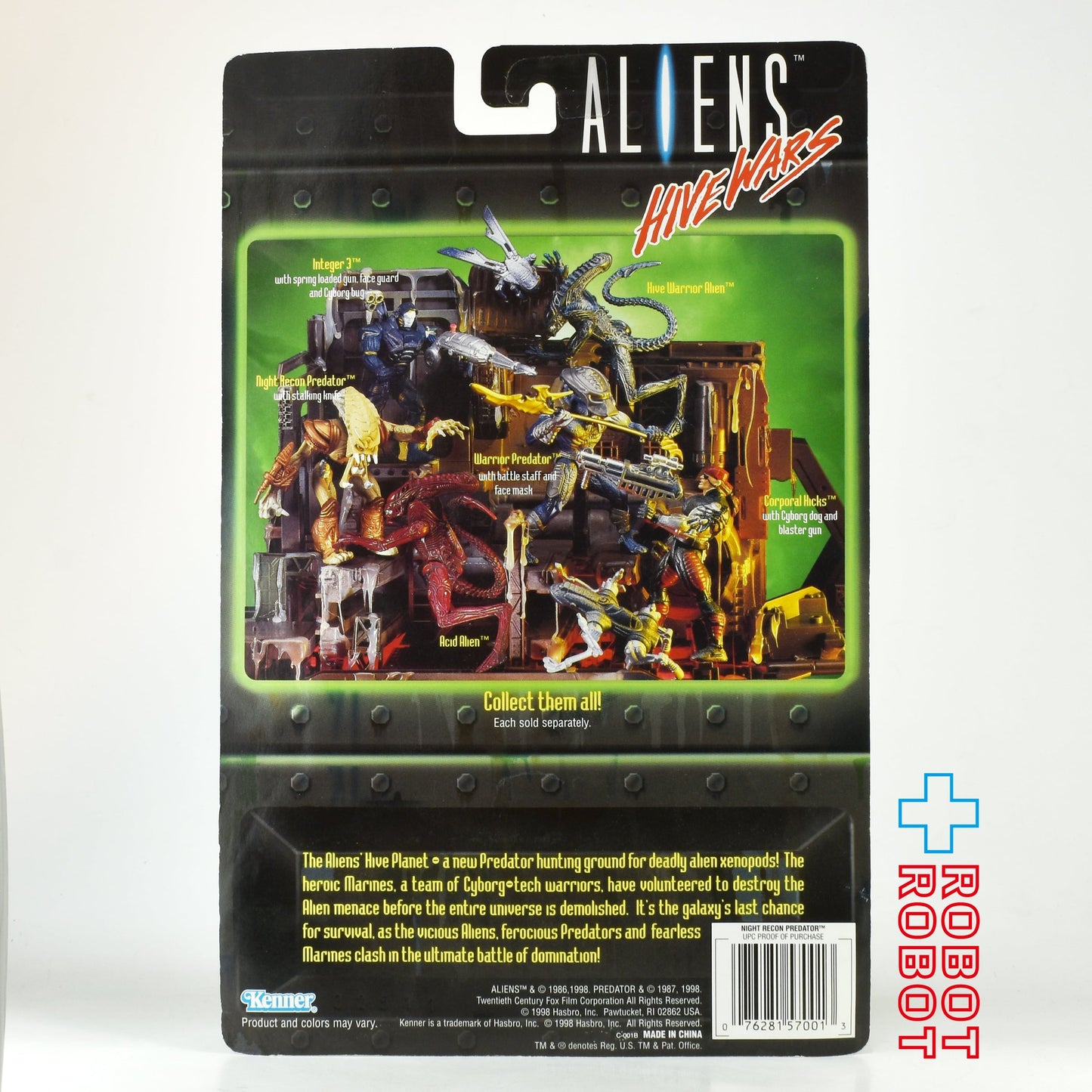 ケナー エイリアン ハイヴウォーズ ナイト リコン プレデター アクションフィギュア 未開封