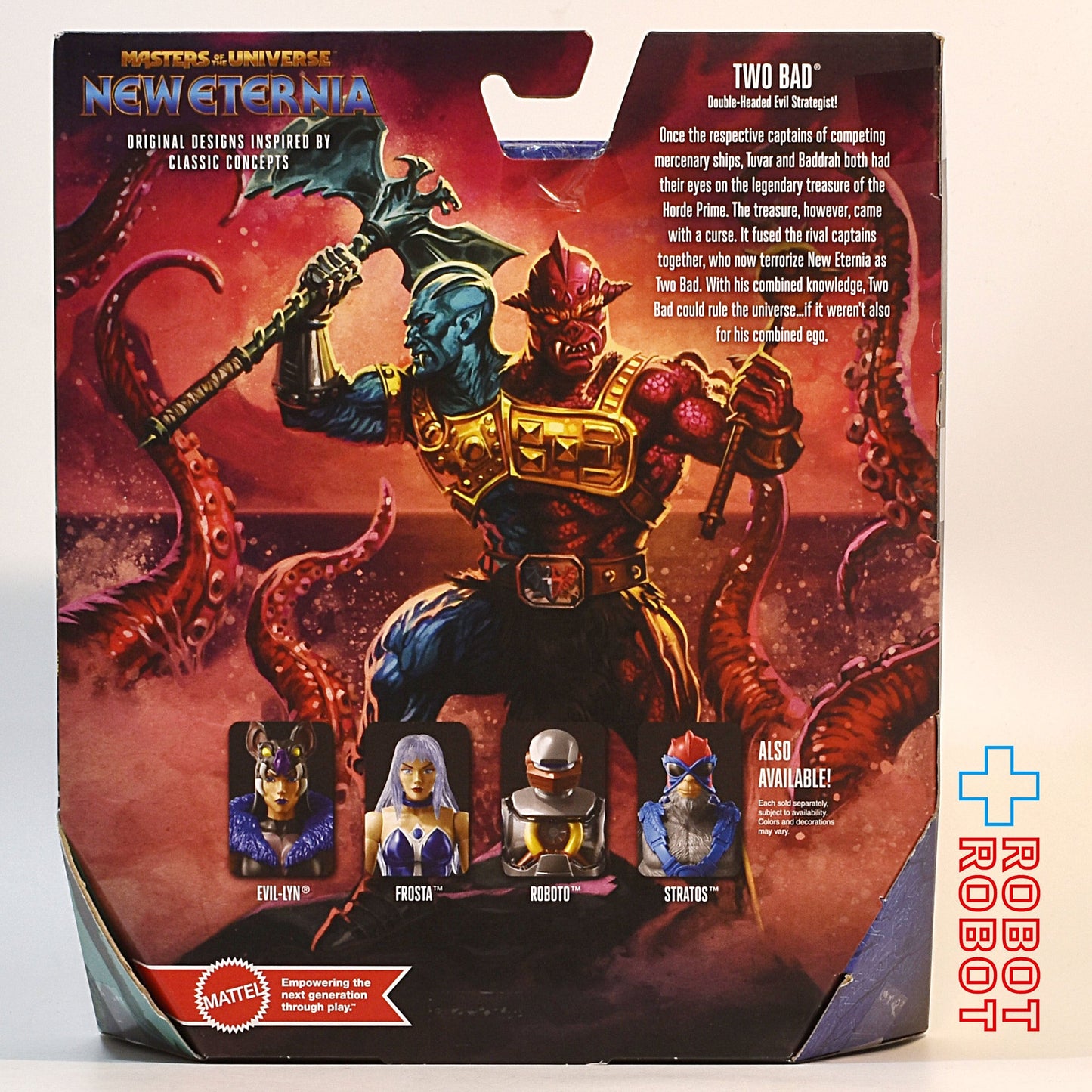 マテル MOTU マスターズ・オブ・ザ・ユニバース マスターバース エターニア 7インチ トゥーバッド アクションフィギュア 未開封