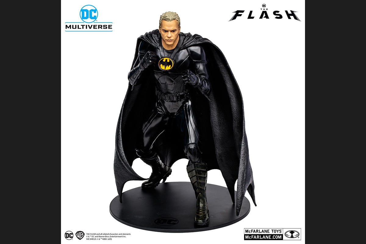 DC マルチバース 12インチ・ポーズドスタチュー バットマン(マルチバース/マスクなし) 映画『ザ・フラッシュ』 国内版 未開封