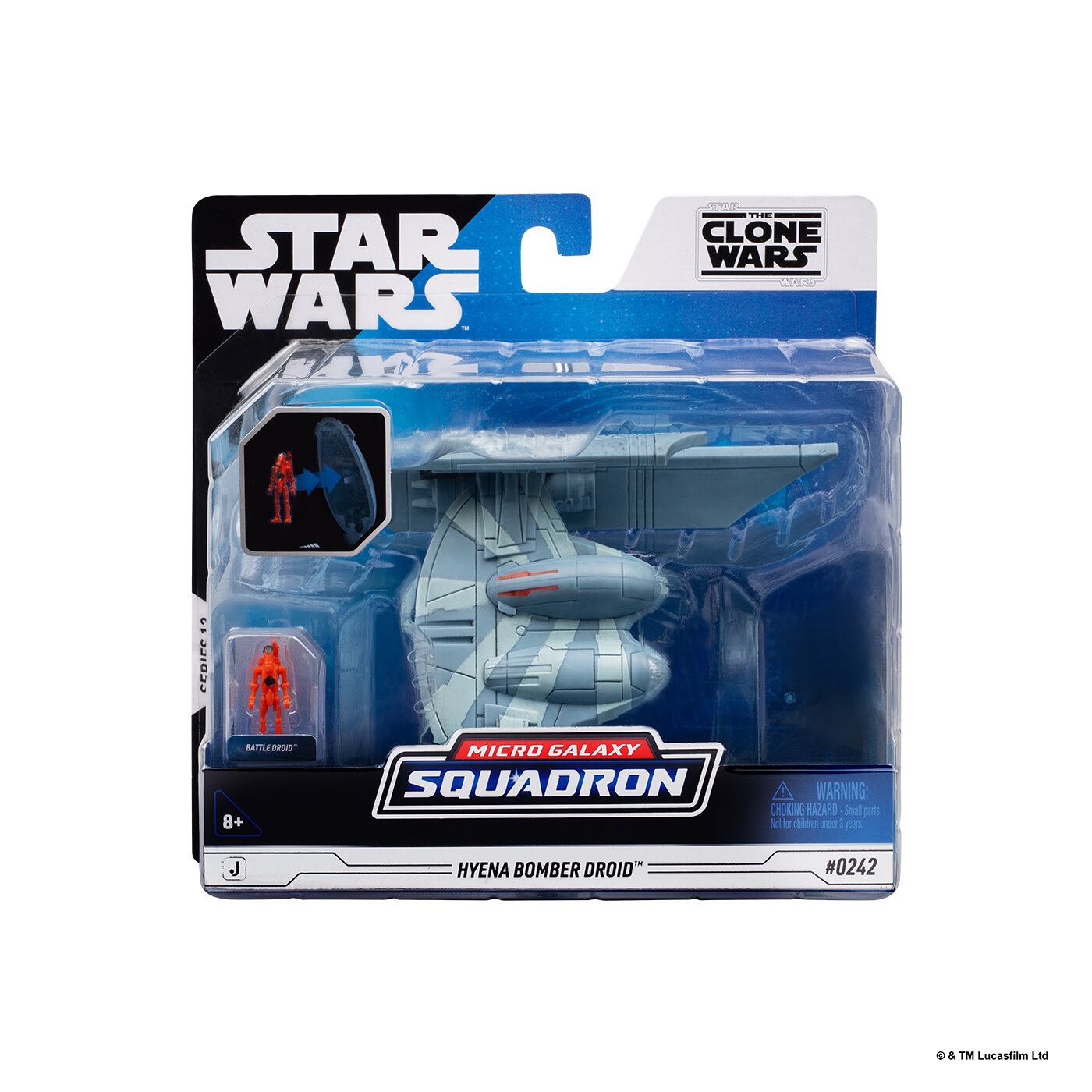 スター・ウォーズ マイクロ・ギャラクシー スターファイター・クラス シリーズ12 クローン・ウォーズ ハイエナ級ボマー 国内版 未開封