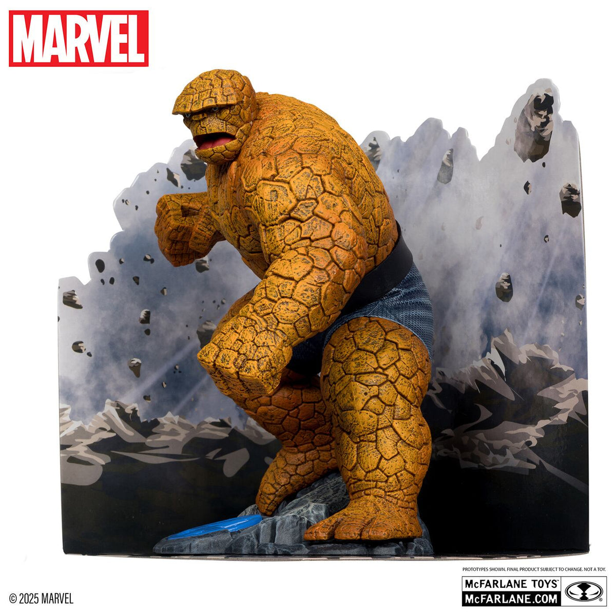 マクファーレン・トイズ マーベル シーン・フィギュア #021 ザ・シング 1/10 スタチューフィギュア 未開封