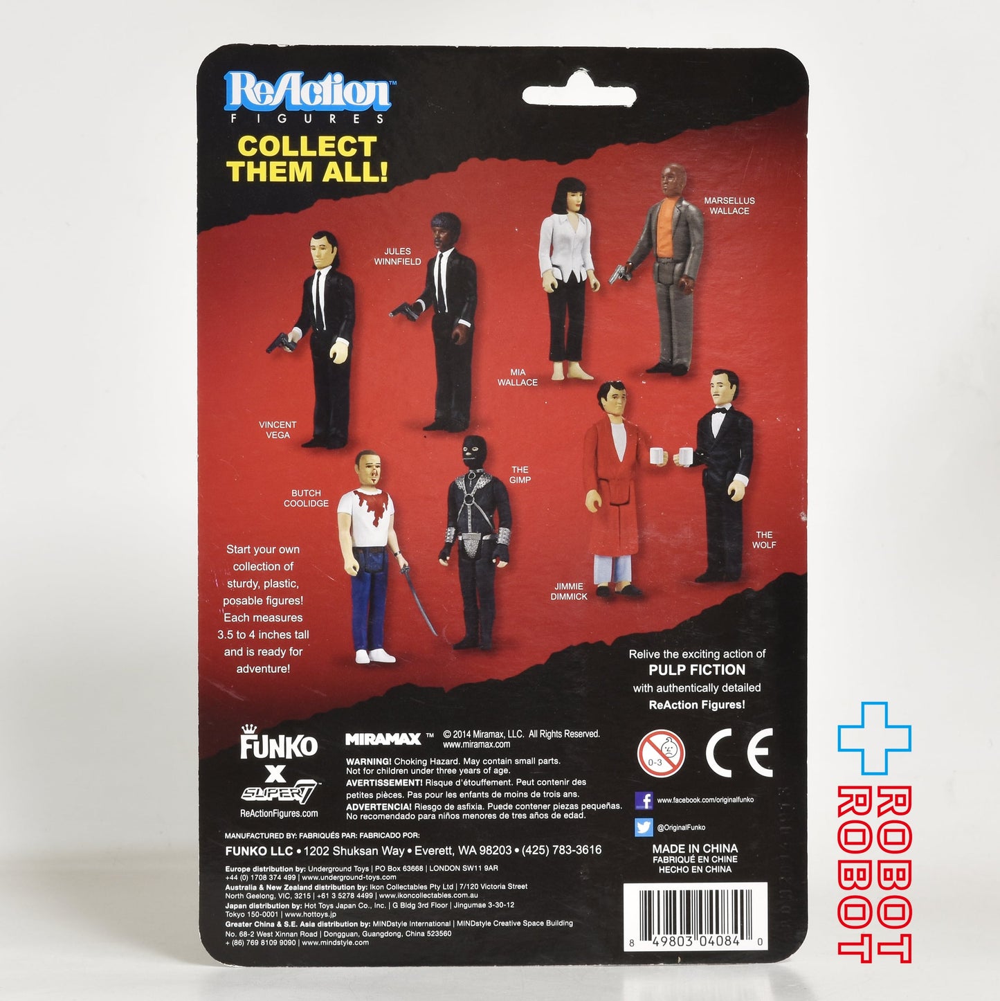 ファンコ リ・アクション パルプフィクション ミア・ウォレス / ユマ・サーマン アクションフィギュア 未開封