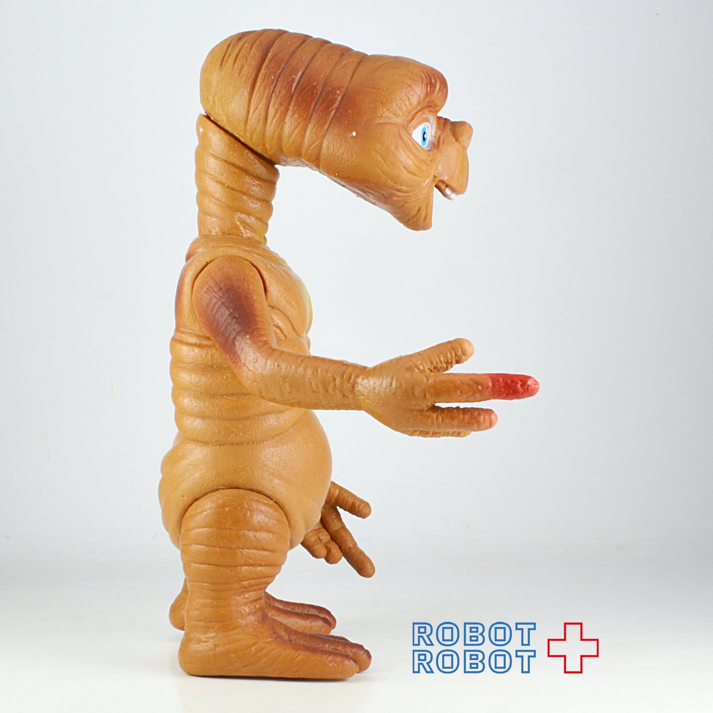 E.T. 口開 薄茶 ソフビ フィギュア メーカー不明