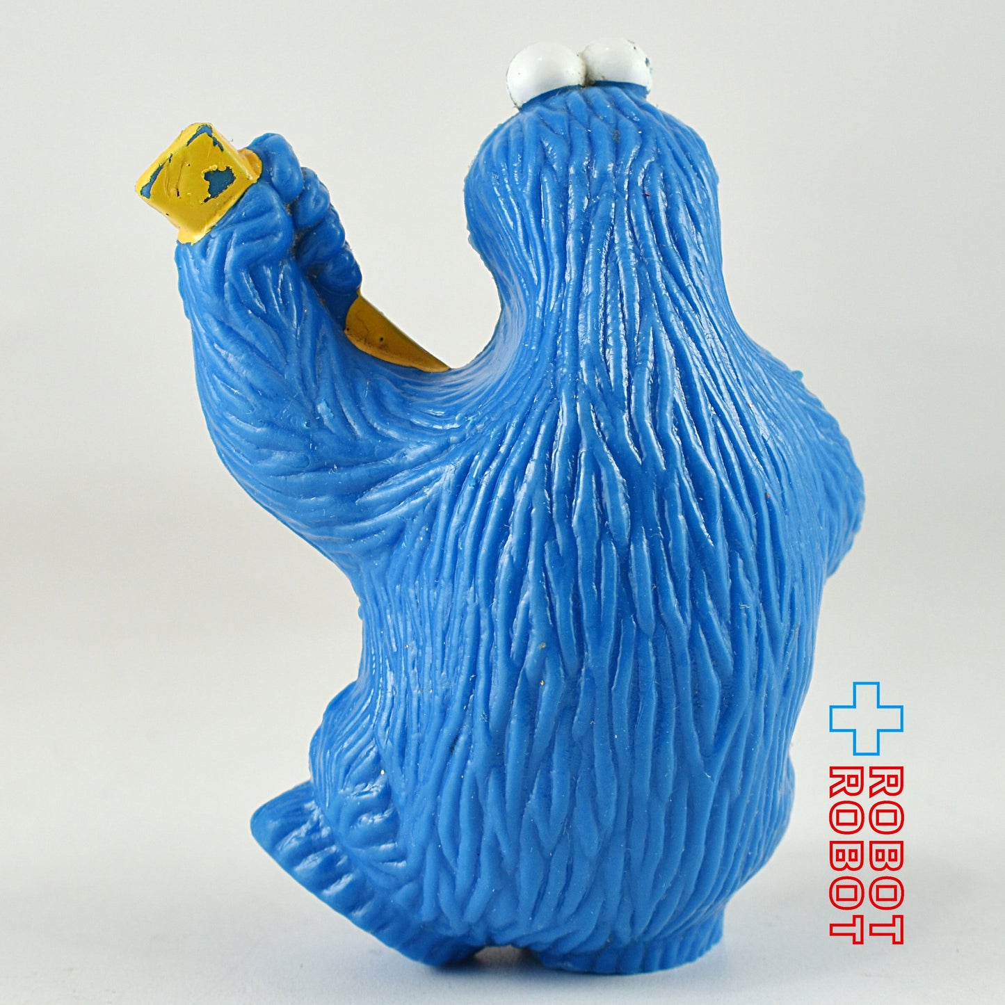 タラトイ社 セサミストリート クッキー・モンスター ギター 青 PVCフィギュア 1982