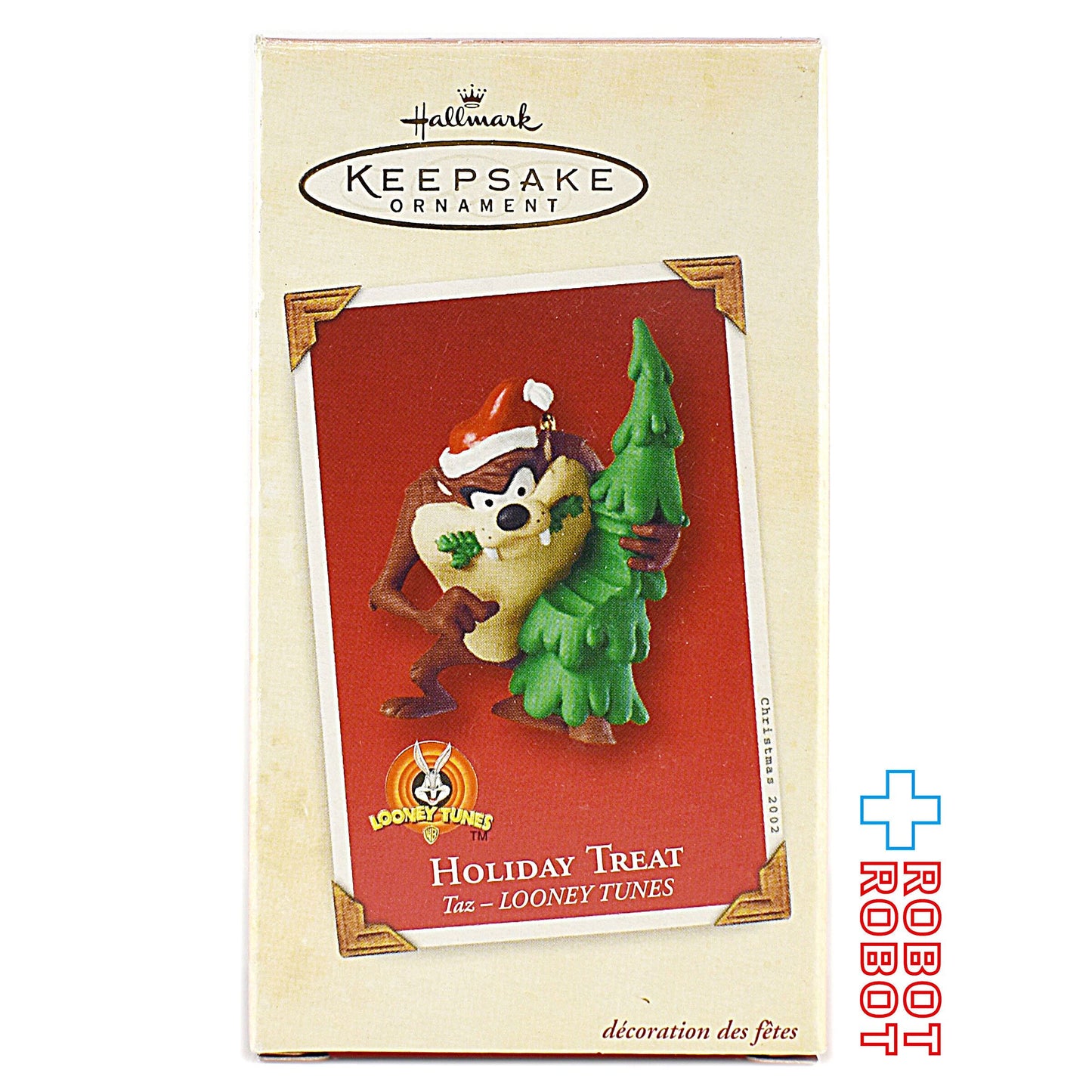 ホールマーク ホリデー・トリート ルーニー・テューンズ タズマニアン・デビル クリスマスオーナメント 開封箱入