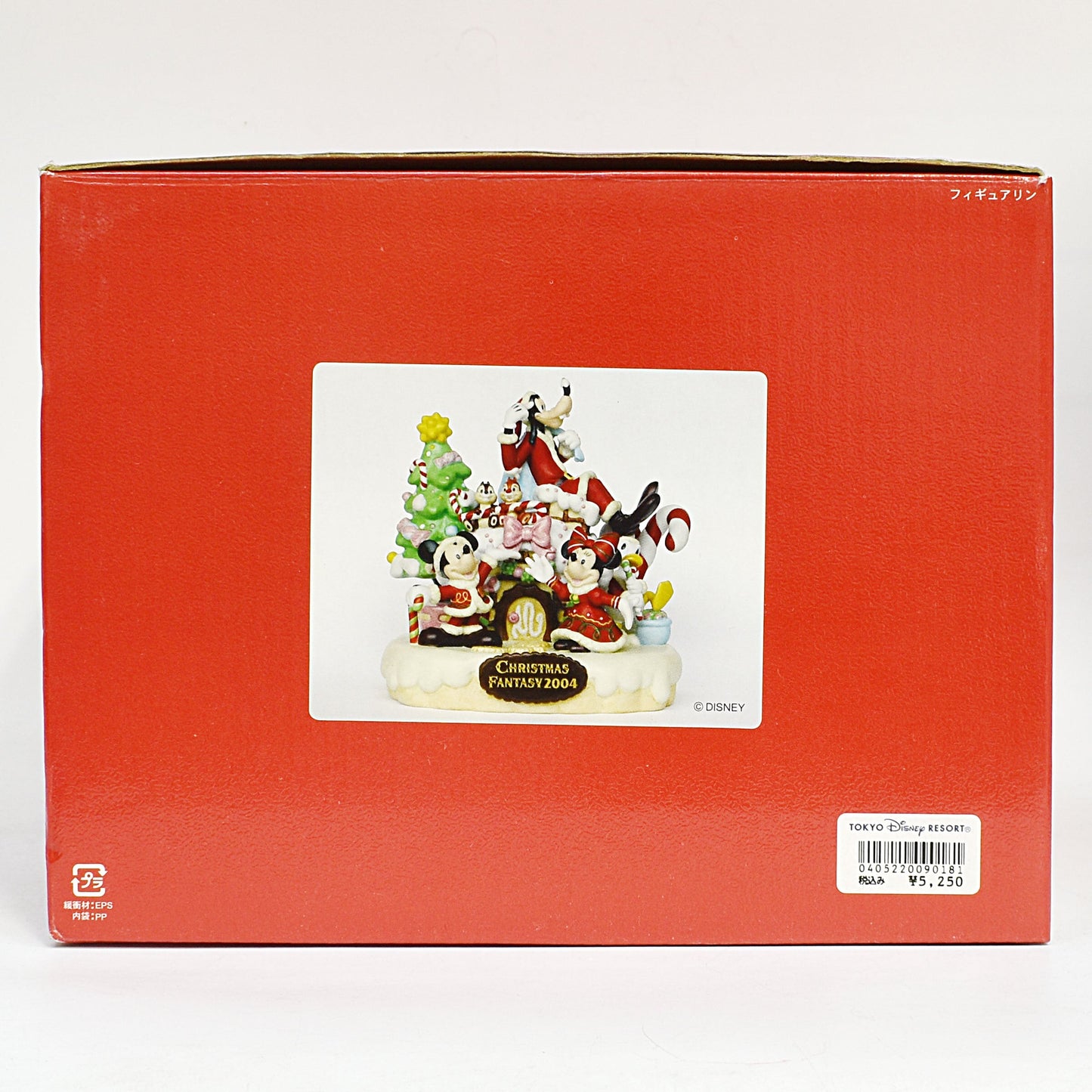 ディズニー TDL クリスマスファンタジー2004 陶器 置物 スタチュー