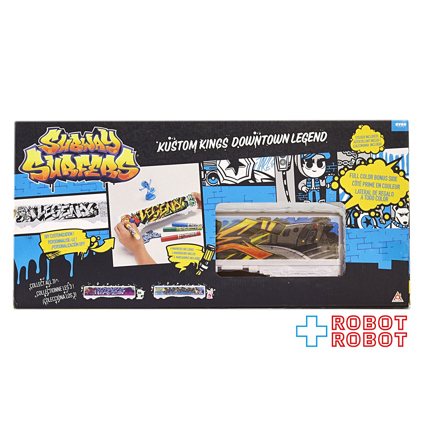 サブウェイサーファーズ カスタムキングス ダウンタウン レジェンド グラフィティートレイン フィギュア 未開封