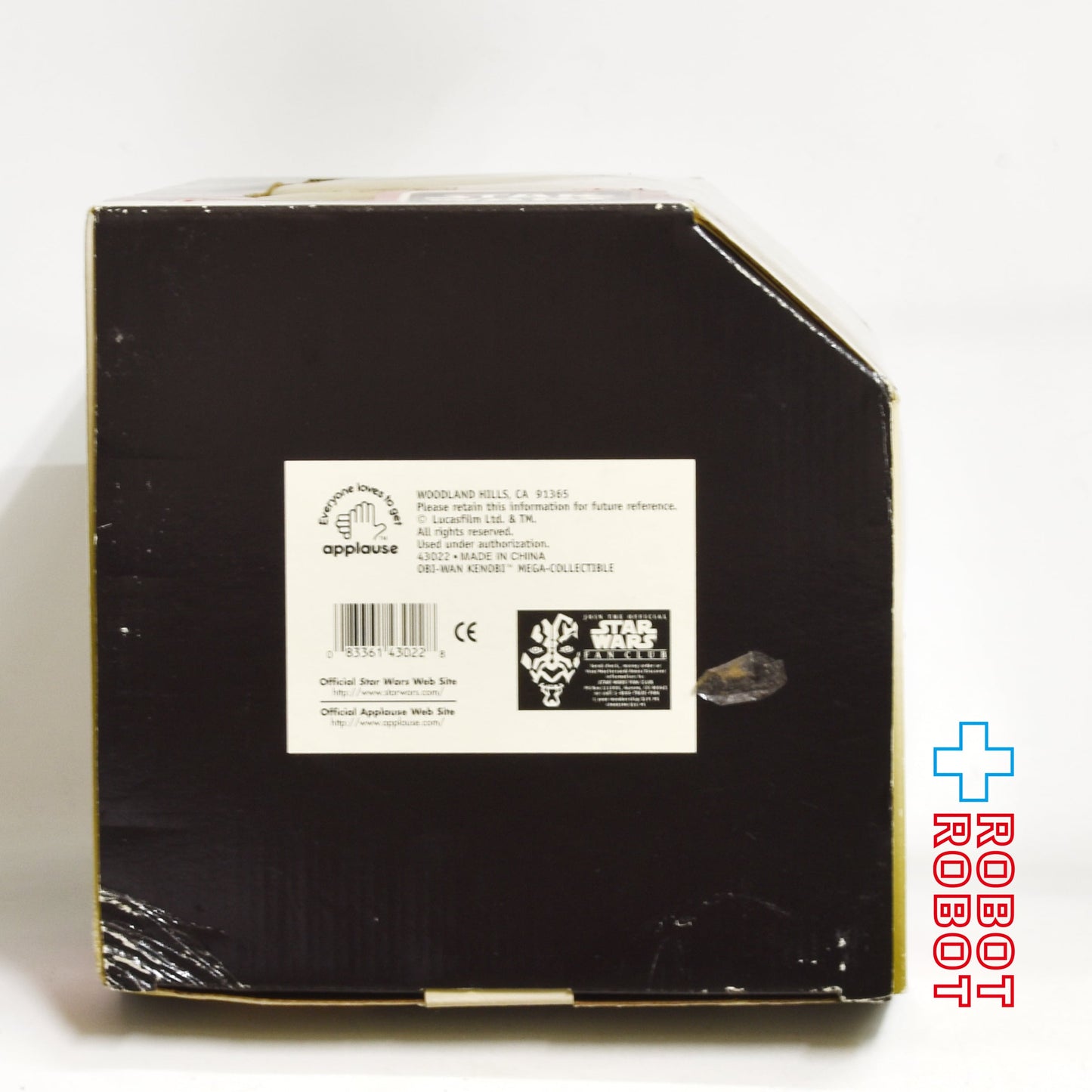 アプローズ スター・ウォーズ エピソード1 オビ=ワン・ケノービ メガ・コレクタブル フィギュア 開封箱付き