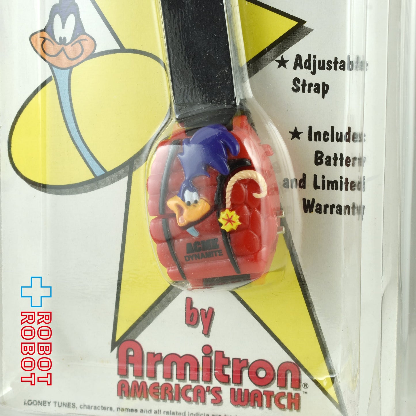 アーミトロン ルーニー・テューンズ ロード・ランナー デジタル アクションウォッチ 腕時計 未開封 1994