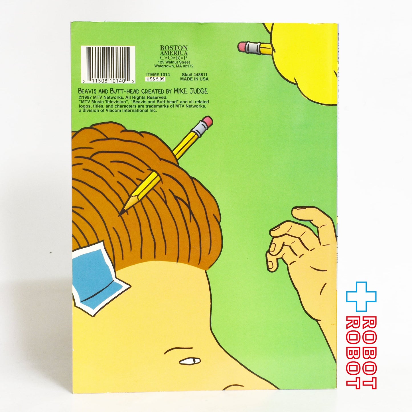 ビーバス&バットヘッド ドゥードゥルブック 塗り絵 #2 - ROBOTROBOT