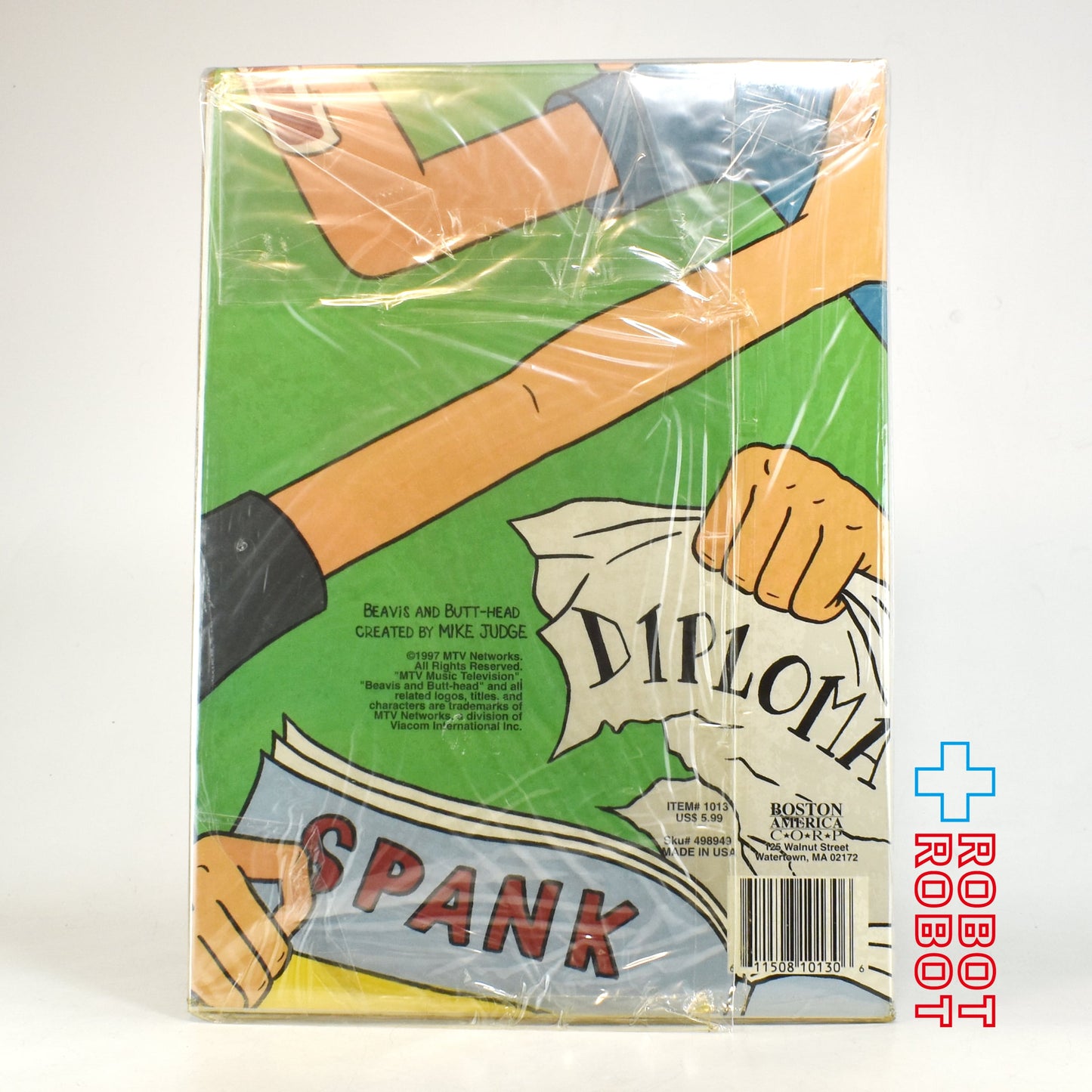 ビーバス&バットヘッド HUH HUH TRIPLE-D 3D ポスターブック 未開封