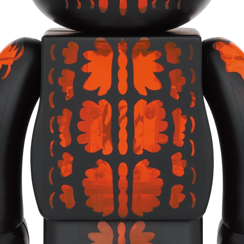 メディコム ベアブリック ゴジラVSデストロイア版 ゴジラ (メルトダウン:クリアオレンジVer.) 100% & 400% 未開封 ♦︎4号店商品