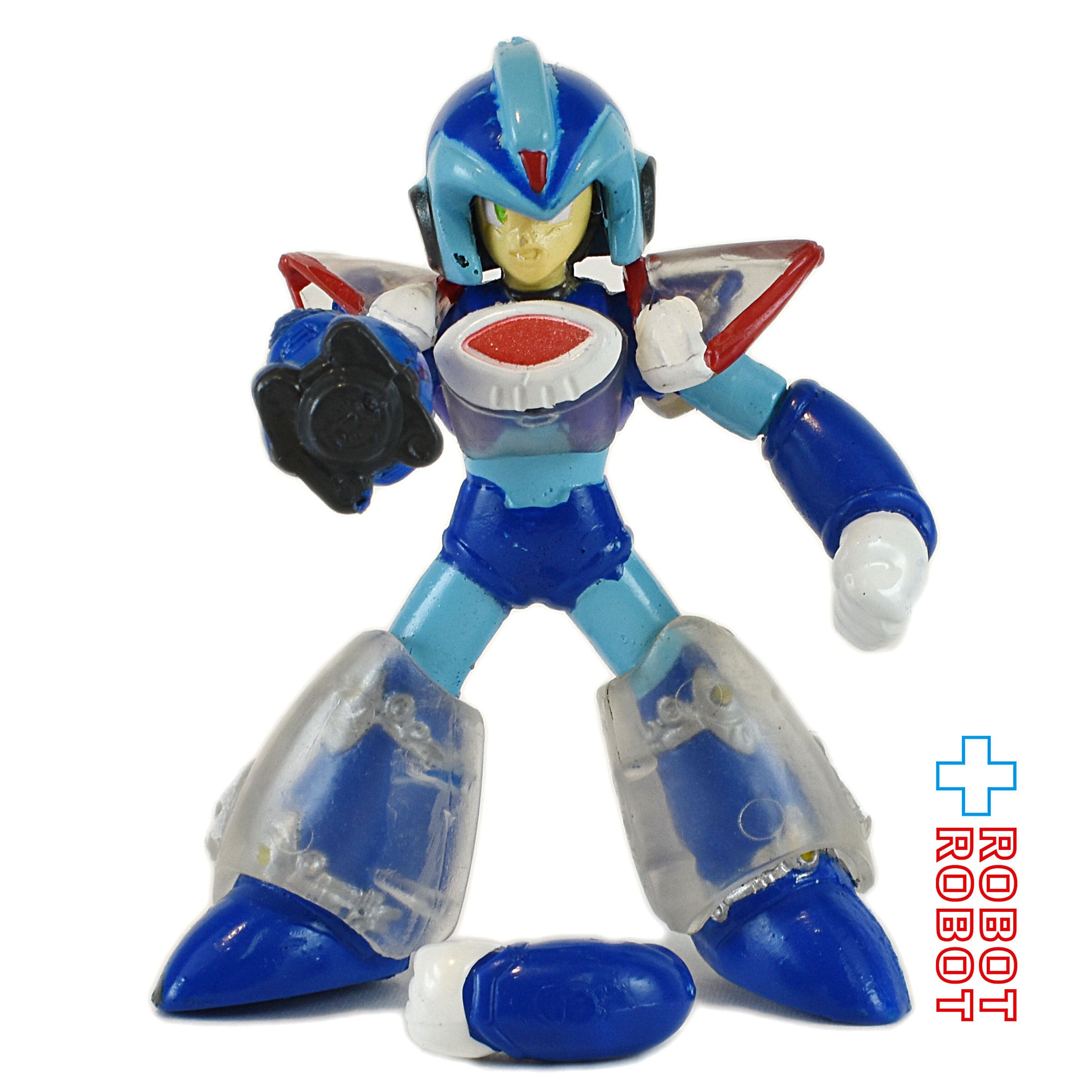 バンダイ ロックマン Xメガミッション1 フルカラークロス ロックマンX クリアアーマー PVCミニフィギュア – ROBOTROBOT