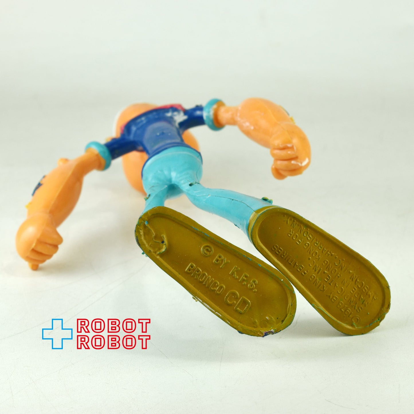 ポパイ くねくねベンダブル・フィギュア 15センチ ※難有り