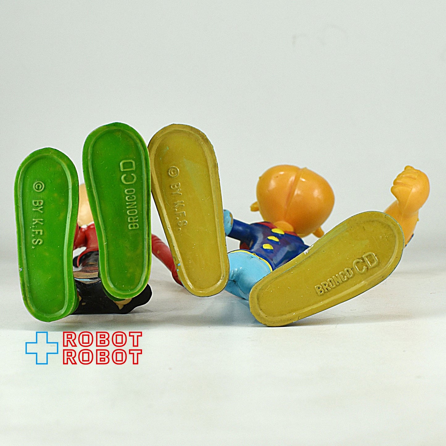 ポパイ&オリーブ くねくねベンダブル・フィギュア 15センチ ※難有り