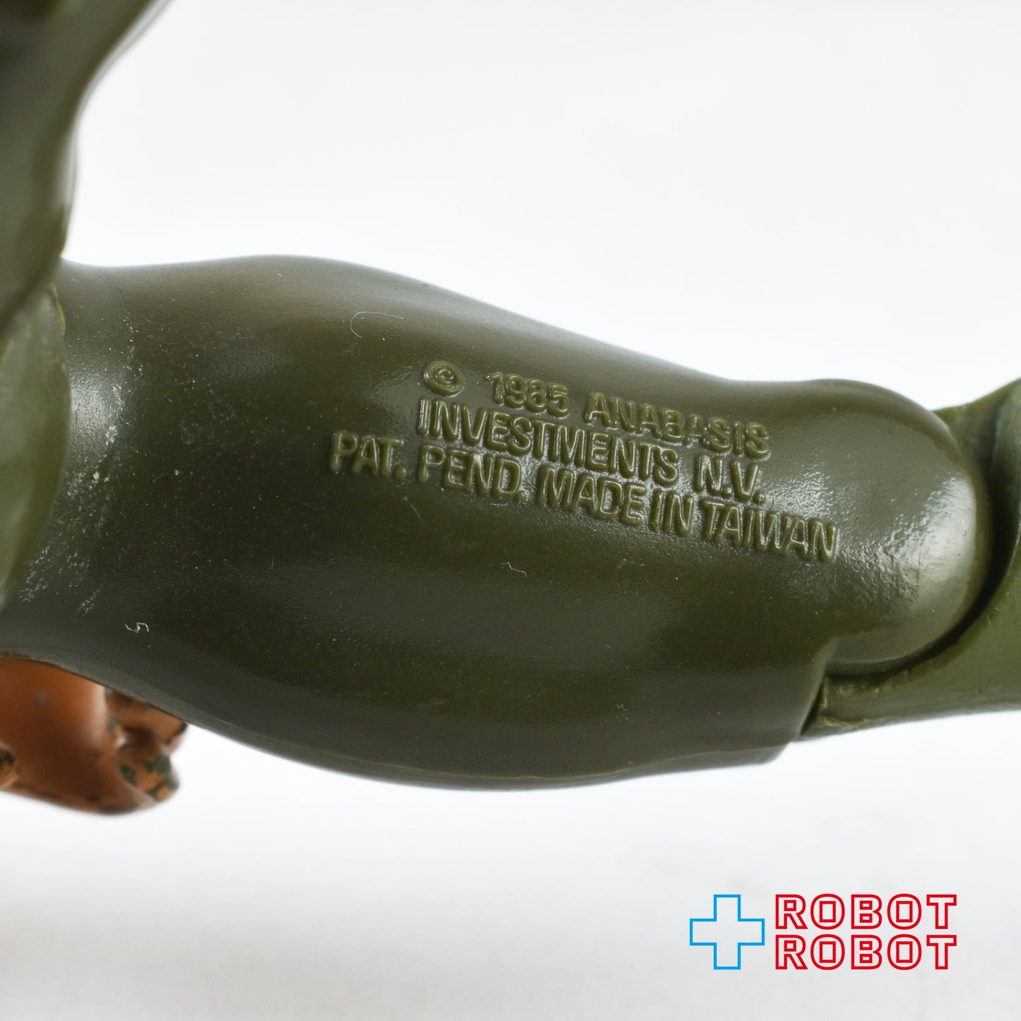 ランボー TVカートゥーン版 トラウトマン アクションフィギュア コレコ社 1985 武器付