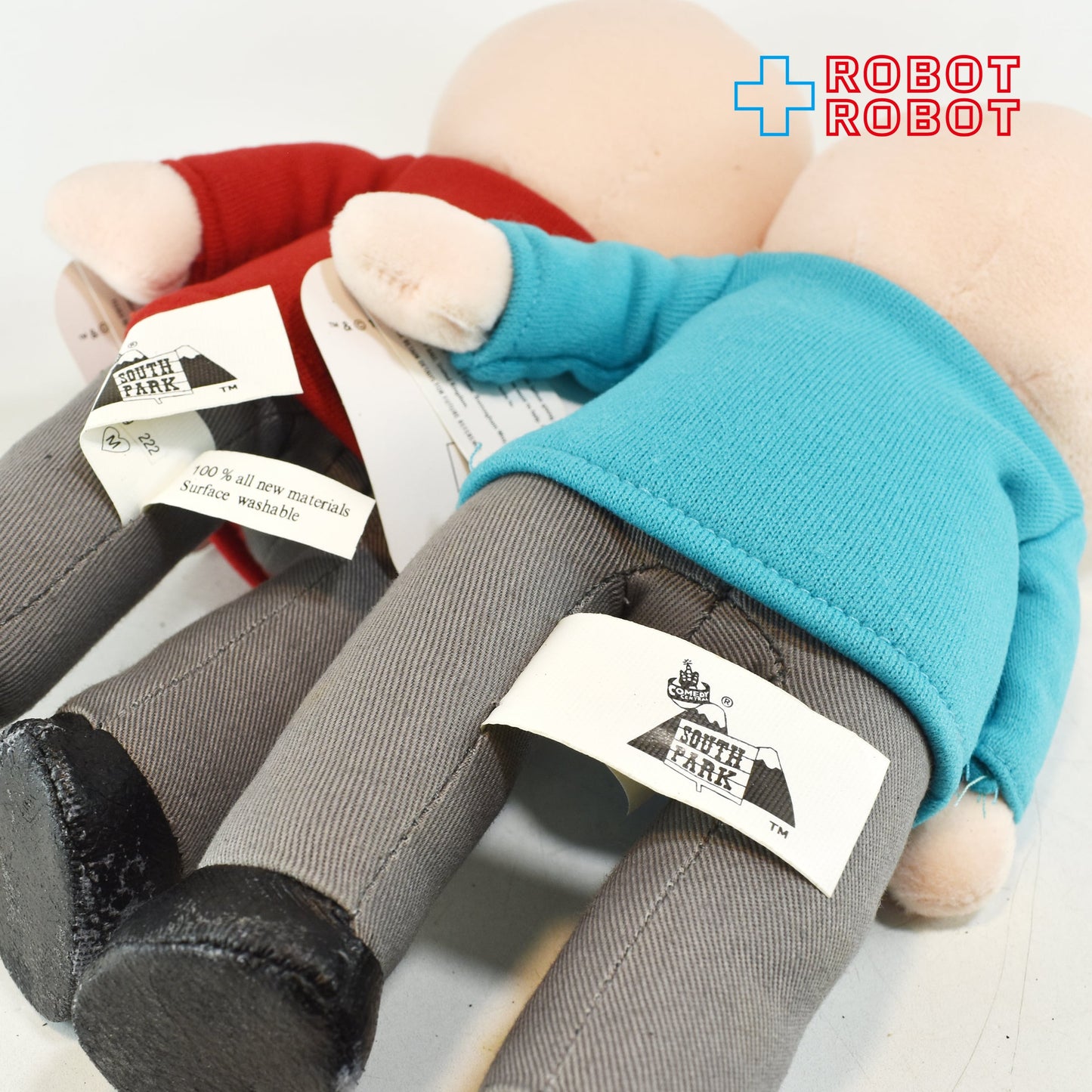 コメディーセントラル サウスパーク フィリップとテレンス ぬいぐるみ人形 2体セット 紙タグ付き 1998 ※難有り