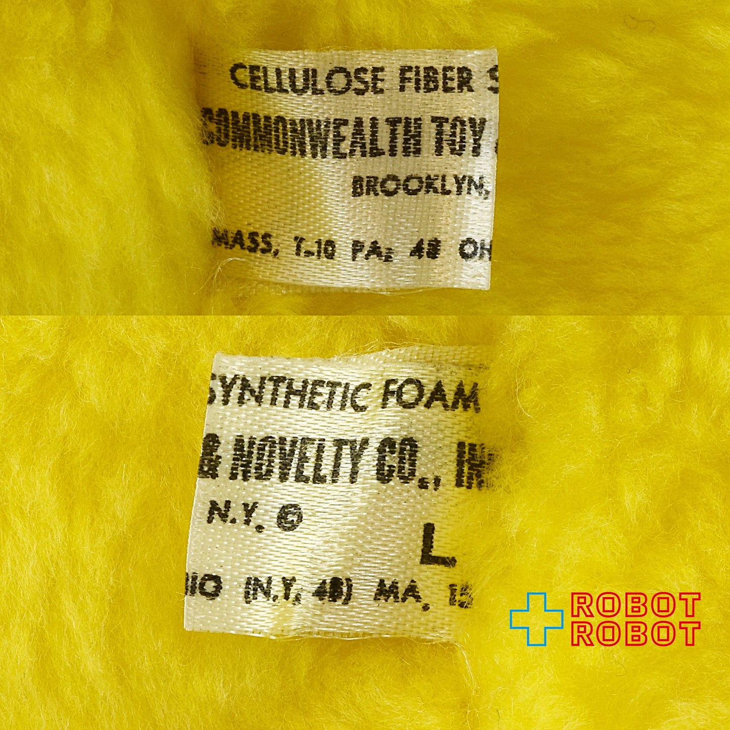 パックマン パペット ぬいぐるみ人形 コモンウェルス社 1982